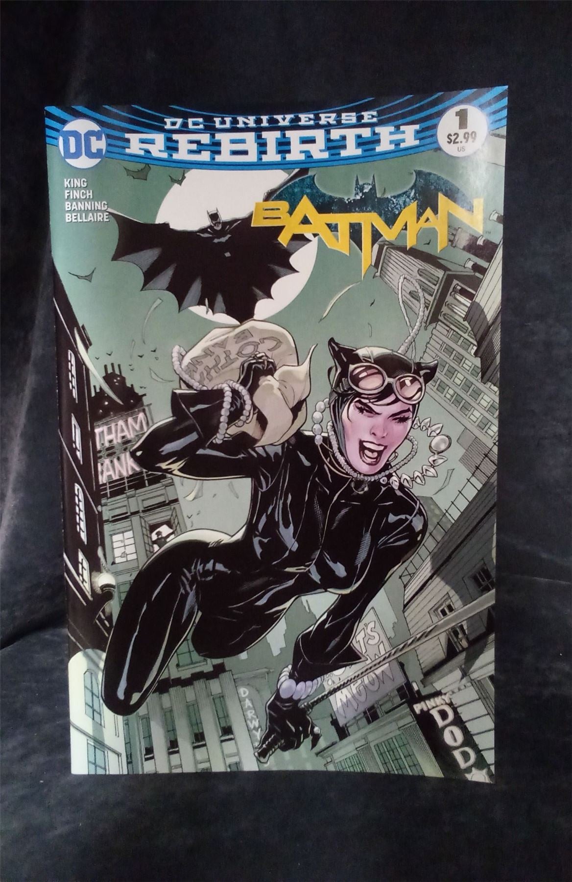 Batman #1 Midtown Comics Cover 2016 DC Comics Comic Book