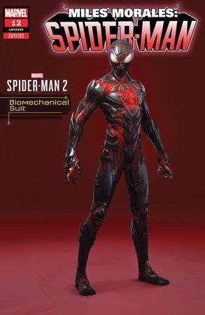 Miles Morales Spider-man #12 Biomechanical Suit Spider-man 2 Marvel Prh Comic Book