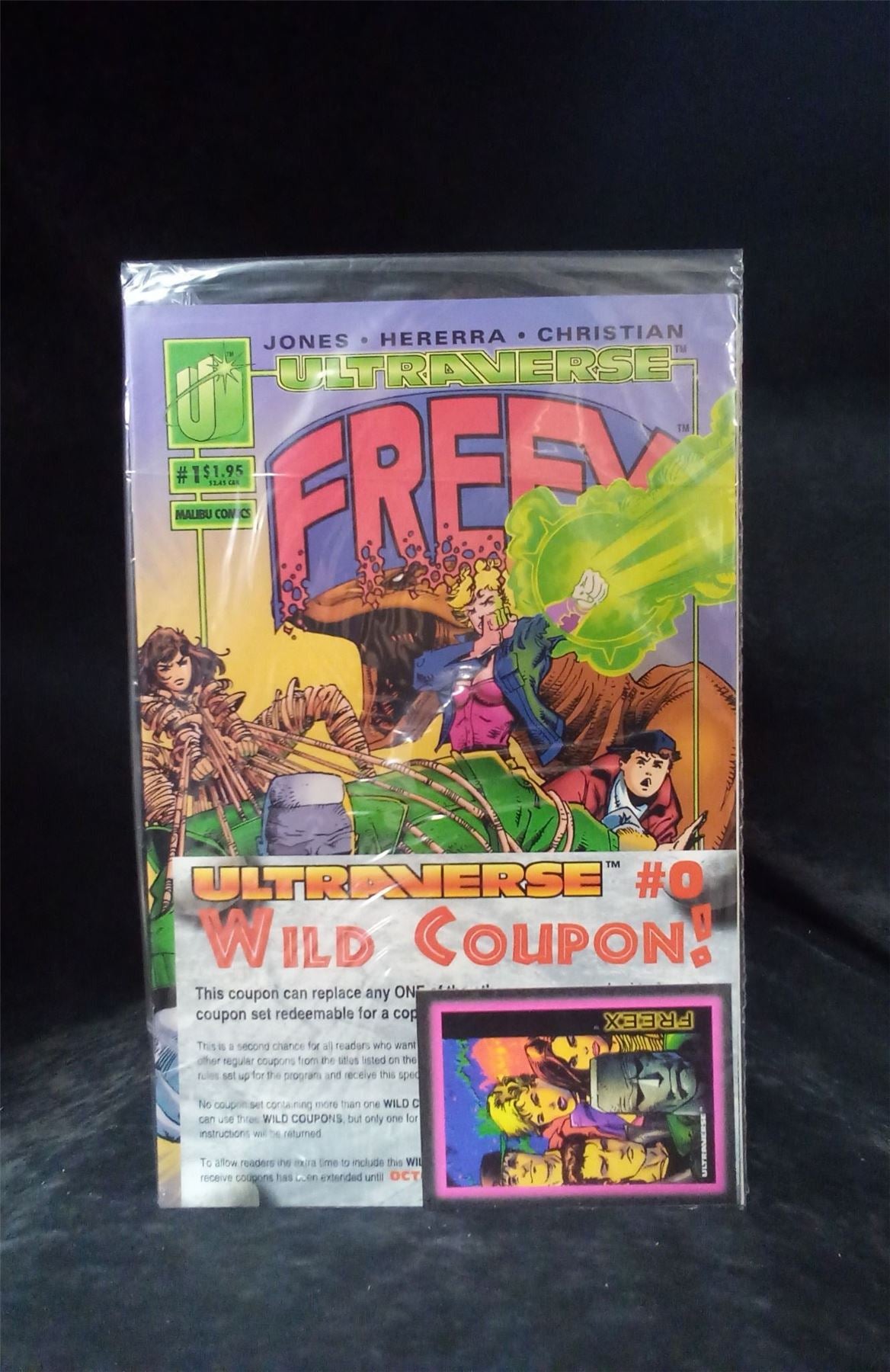Freex #1 Direct Edition *sealed* 1993 malibu Comic Book