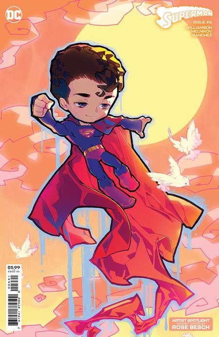 Superman #6 Cvr D Rose Besch Creator Card Stock Var DC Comics Comic Book