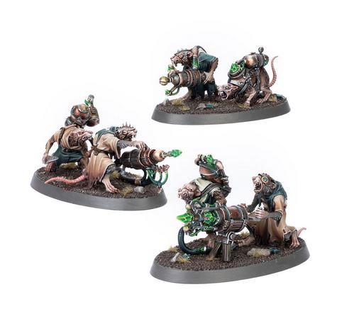 Warhammer Age of Sigmar- Skaven Warpspark Weapon Battery 90-45 by Games Workshop