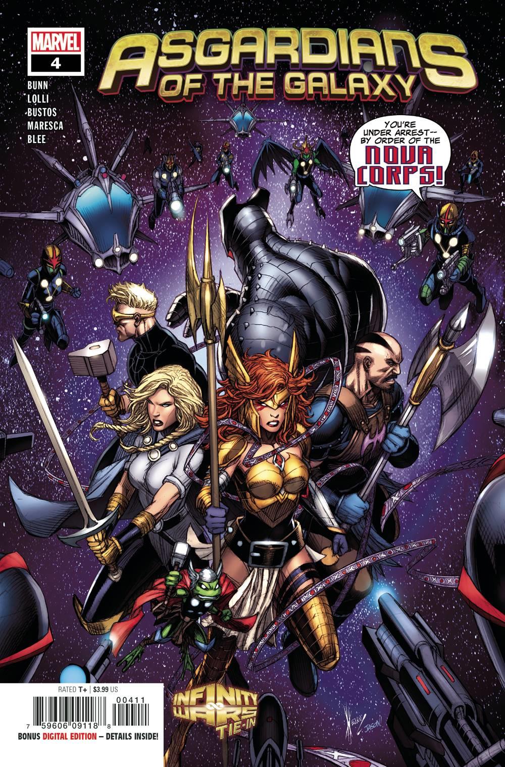 Asgardians Of The Galaxy #4 Marvel Comics Comic Book