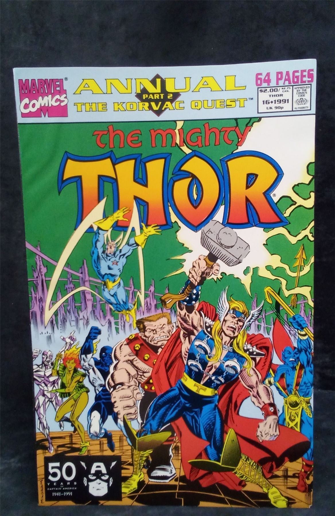 The Mighty Thor Annual #16 1991 Marvel Comics Comic Book