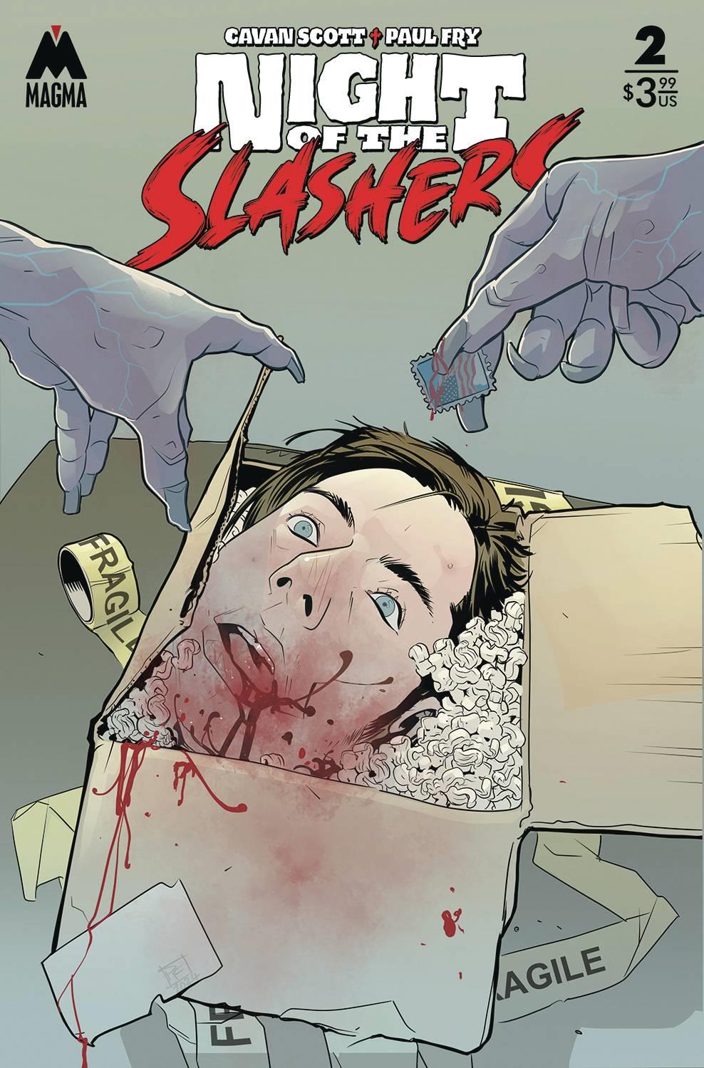 Night Of The Slashers #2 Cvr A Fry Cvr A Fry Magma Comix Comic Book 2024