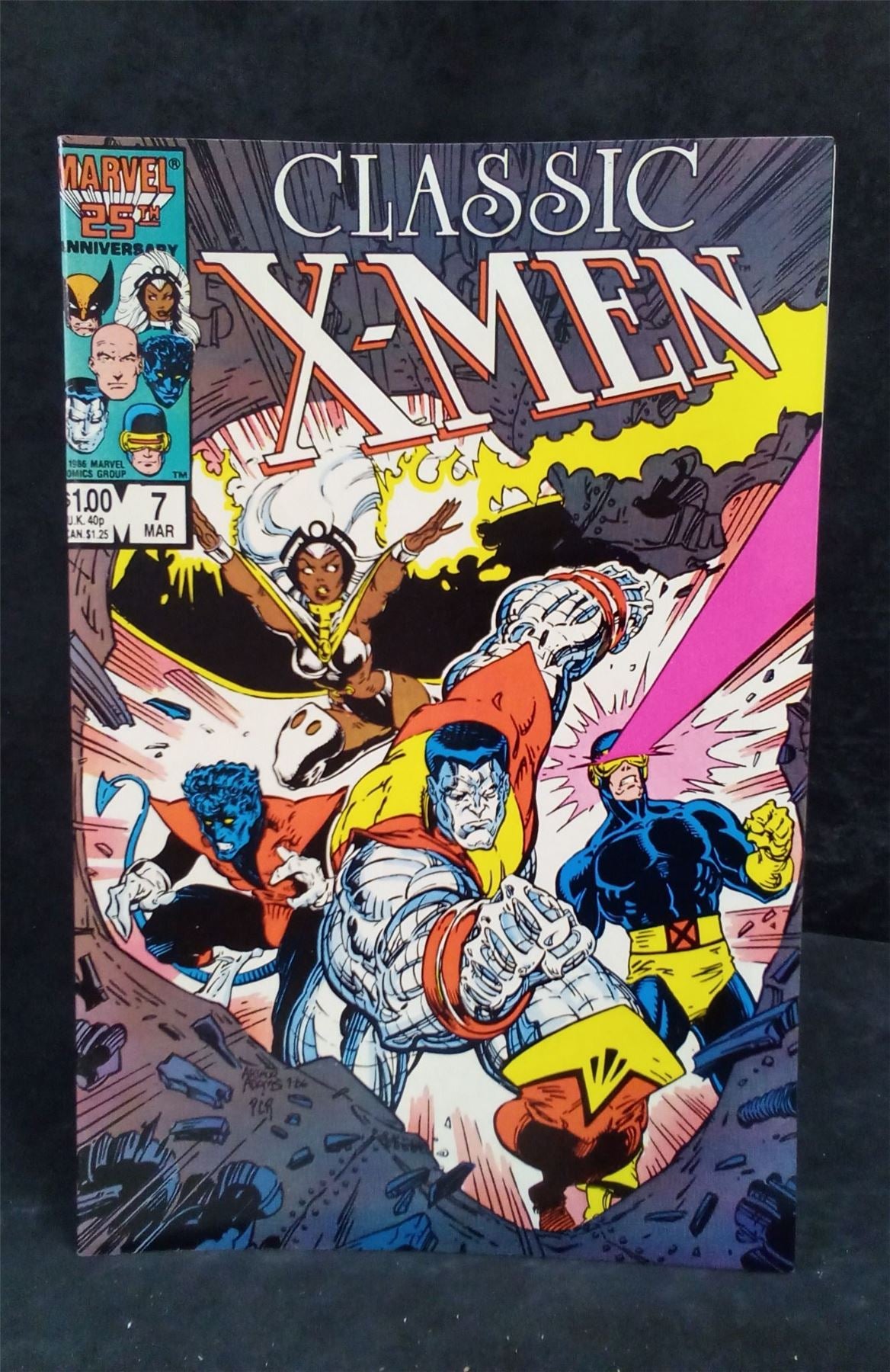 Classic X-Men #7 1987 Marvel Comics Comic Book
