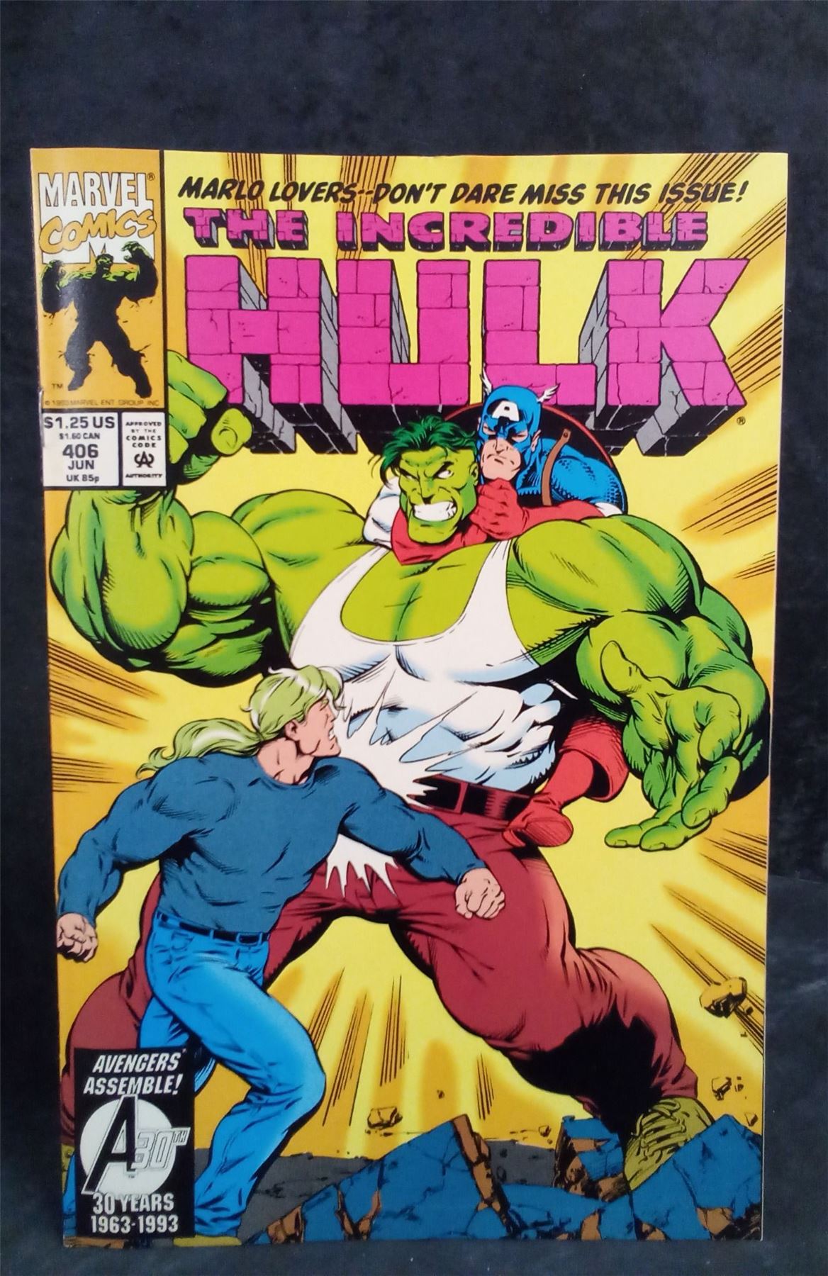 The Incredible Hulk #406 1993 Marvel Comics Comic Book