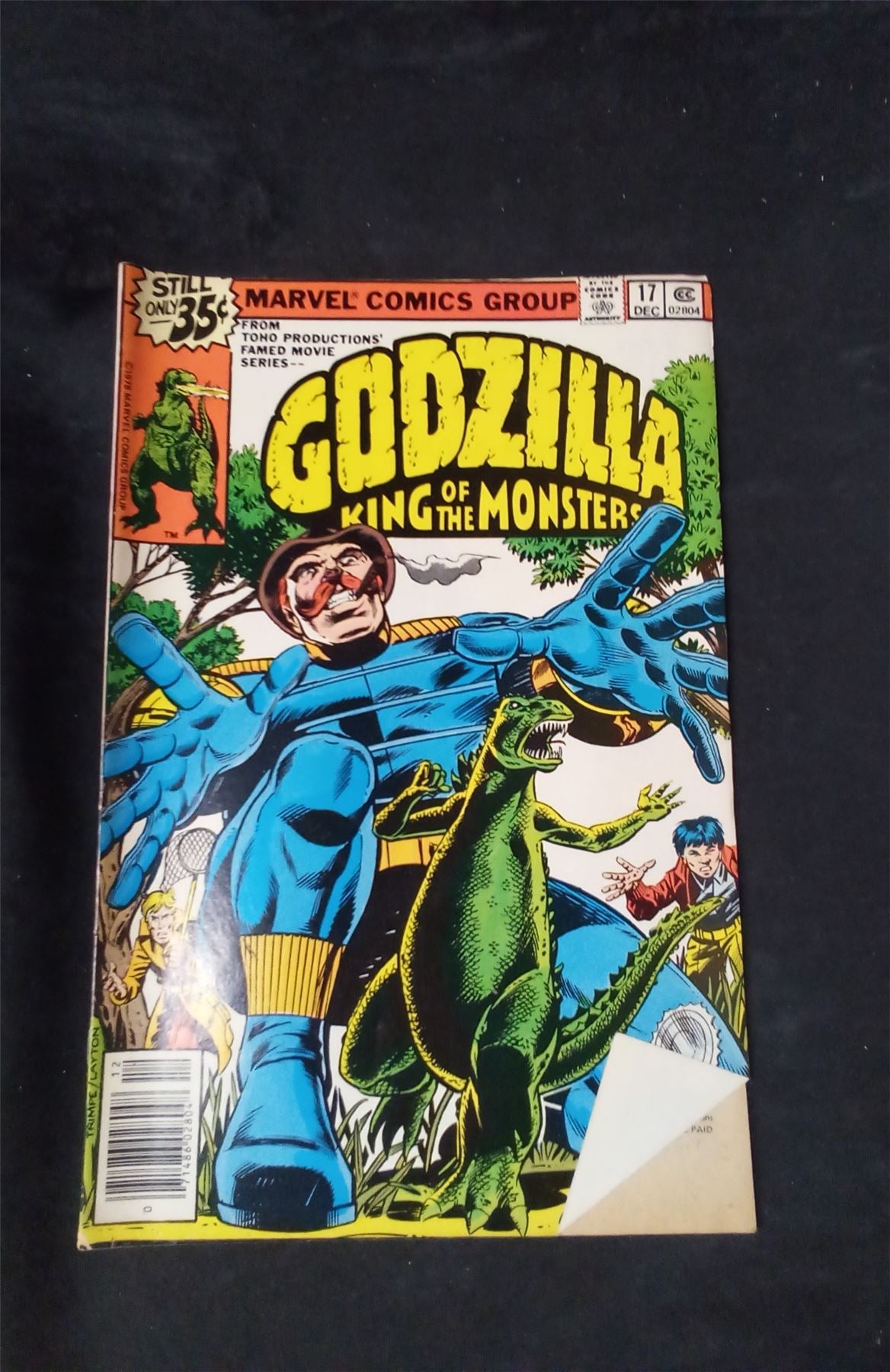 Godzilla #17 1978 marvel Comic Book