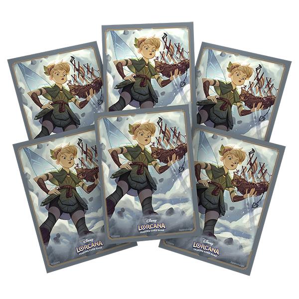 Card Sleeves Disney Lorcana Reign of Jafar- Tinker Bell, Giant Fairy 65ct By Ravensburger