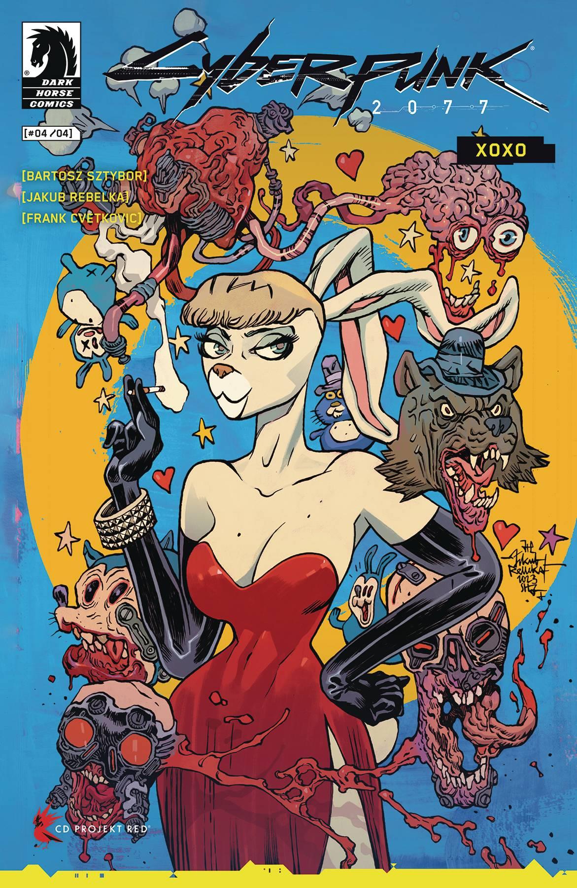 Cyberpunk 2077 Xoxo #4 Cvr A Rebelka Dark Horse Prh Comic Book