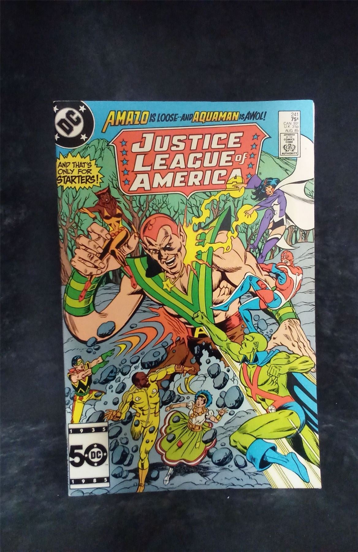 Justice League of America #241 1985 DC Comics Comic Book