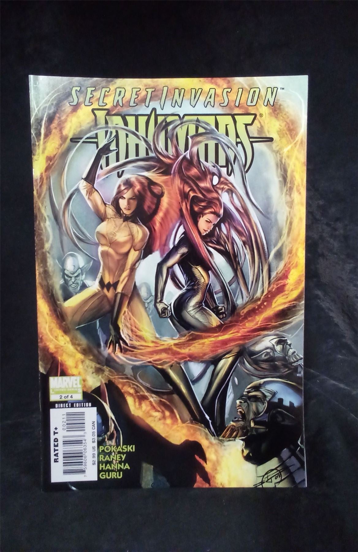 Secret Invasion: Inhumans #2 2008 Marvel Comics Comic Book