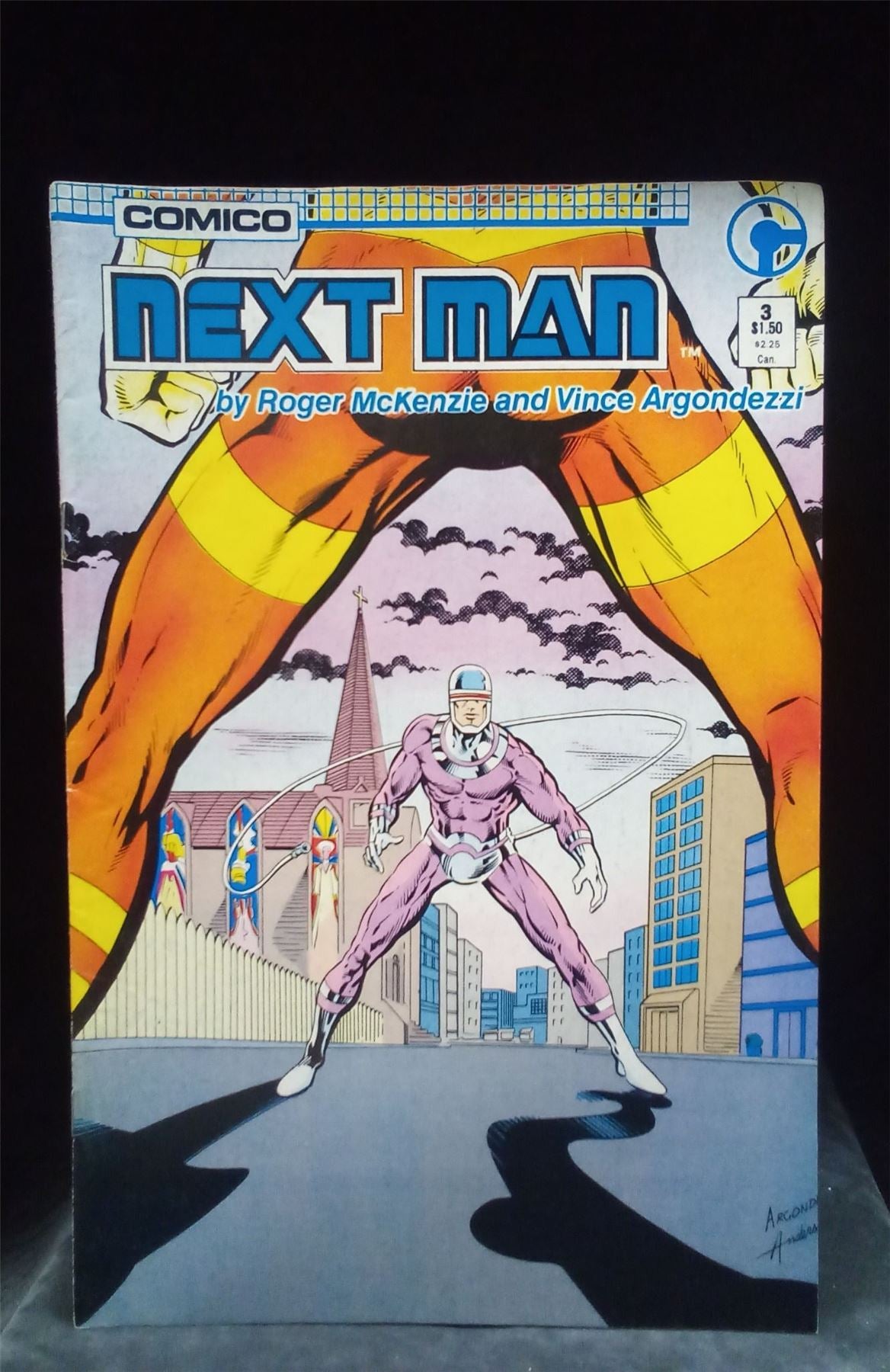 Next Man #3 1985 Comico Comic Book