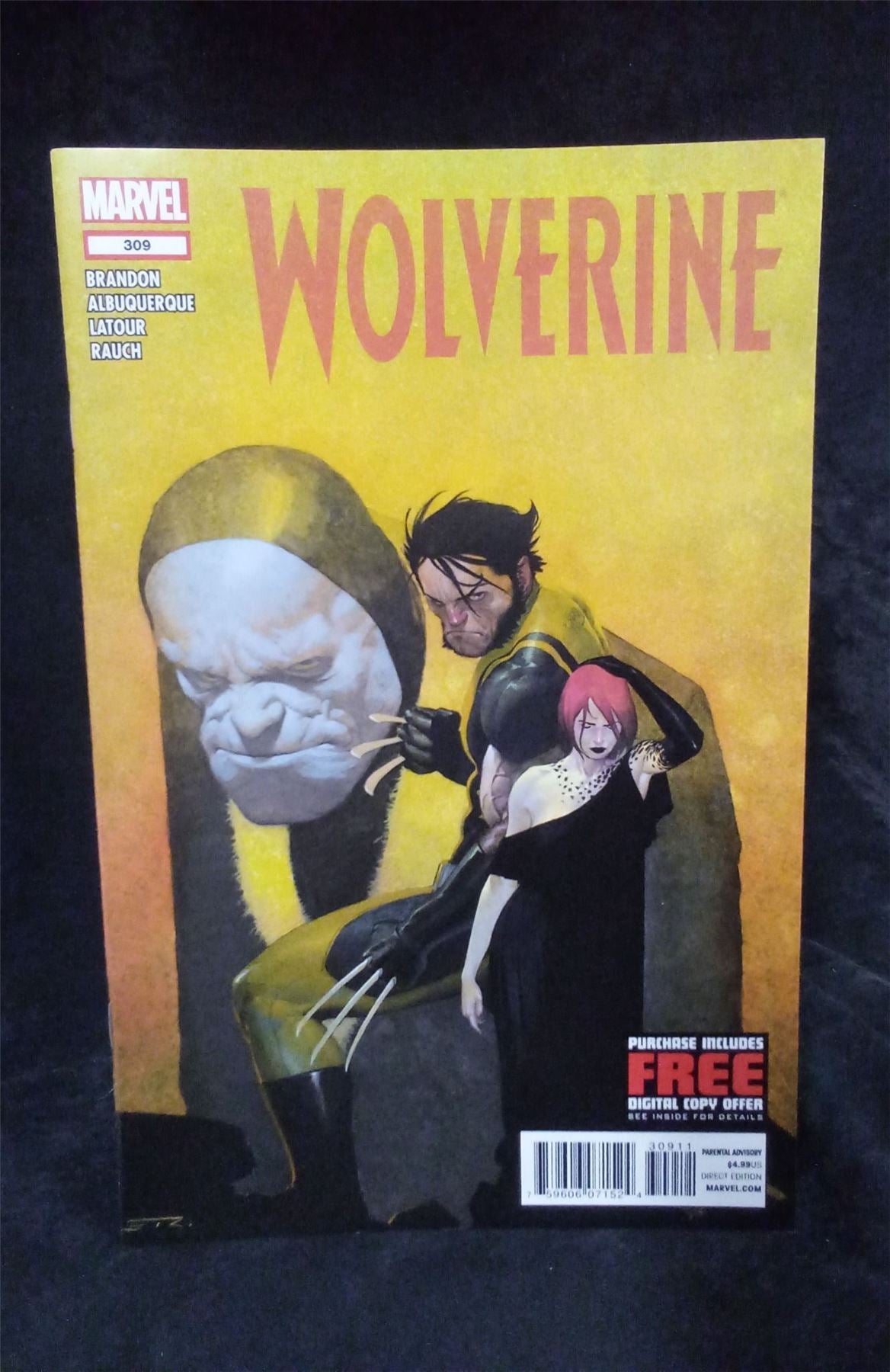 Wolverine #309 2012 Marvel Comics Comic Book