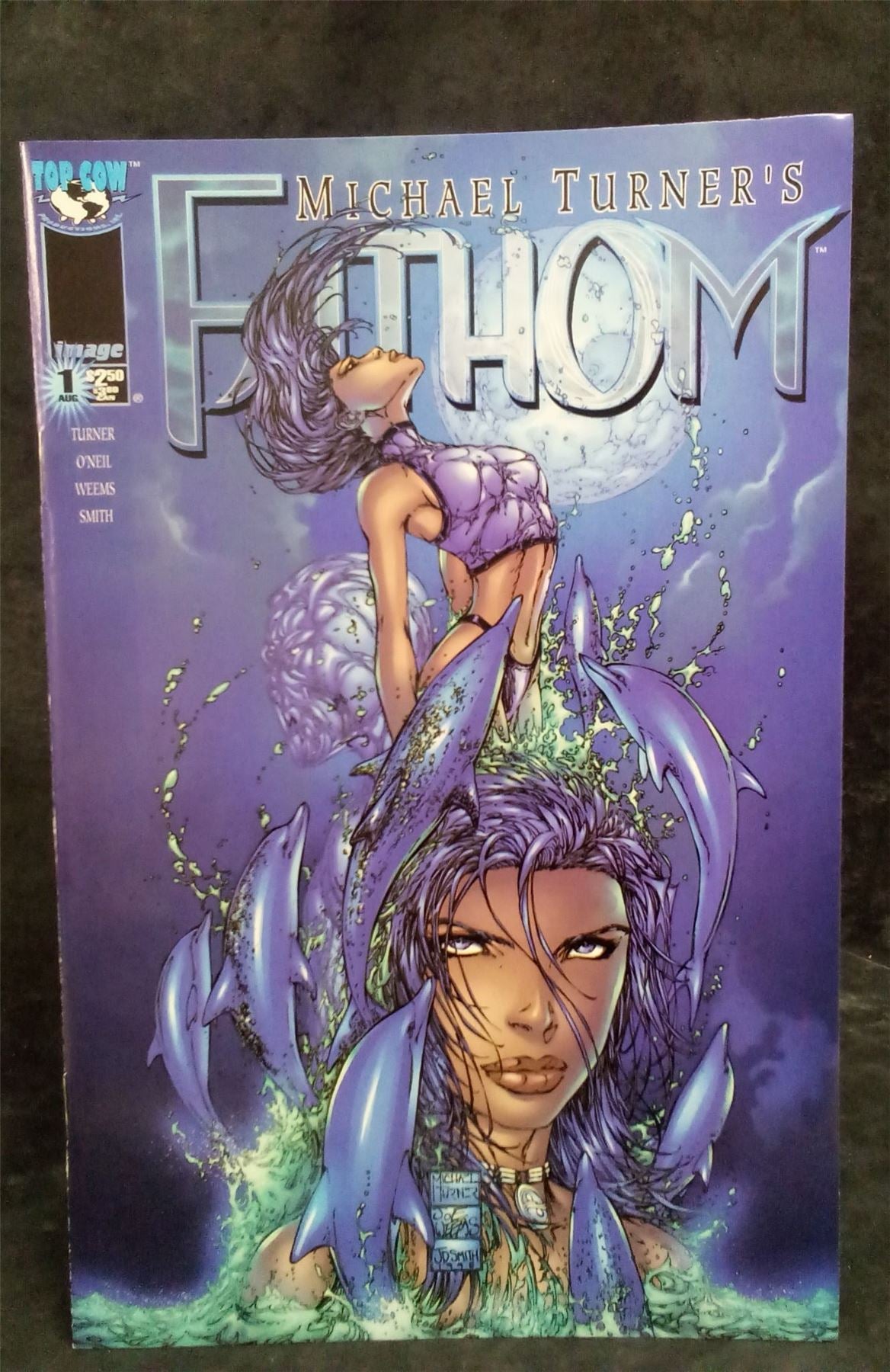 Fathom #1 Dolphins Cover 1998 top-cow Comic Book