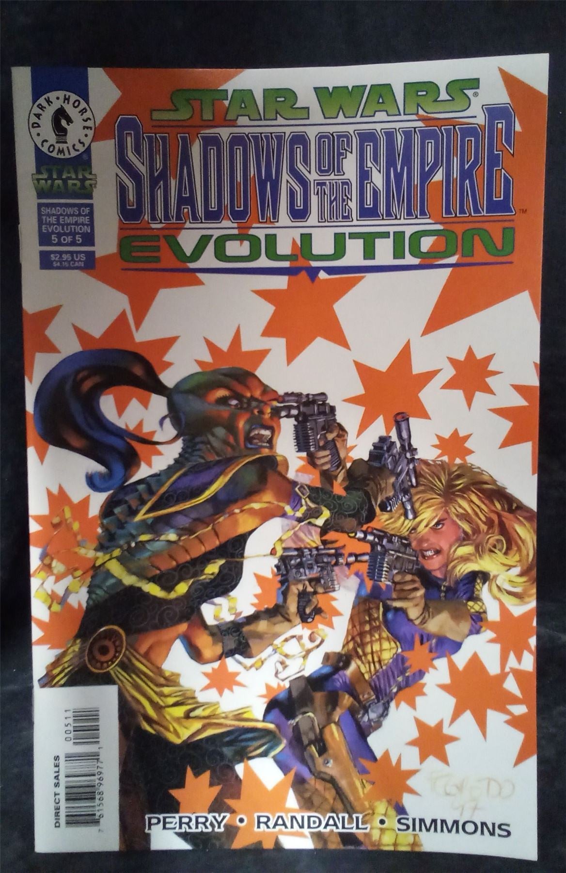 Star Wars: Shadows of the Empire: Evolution #5 1998 Dark Horse Comic Book