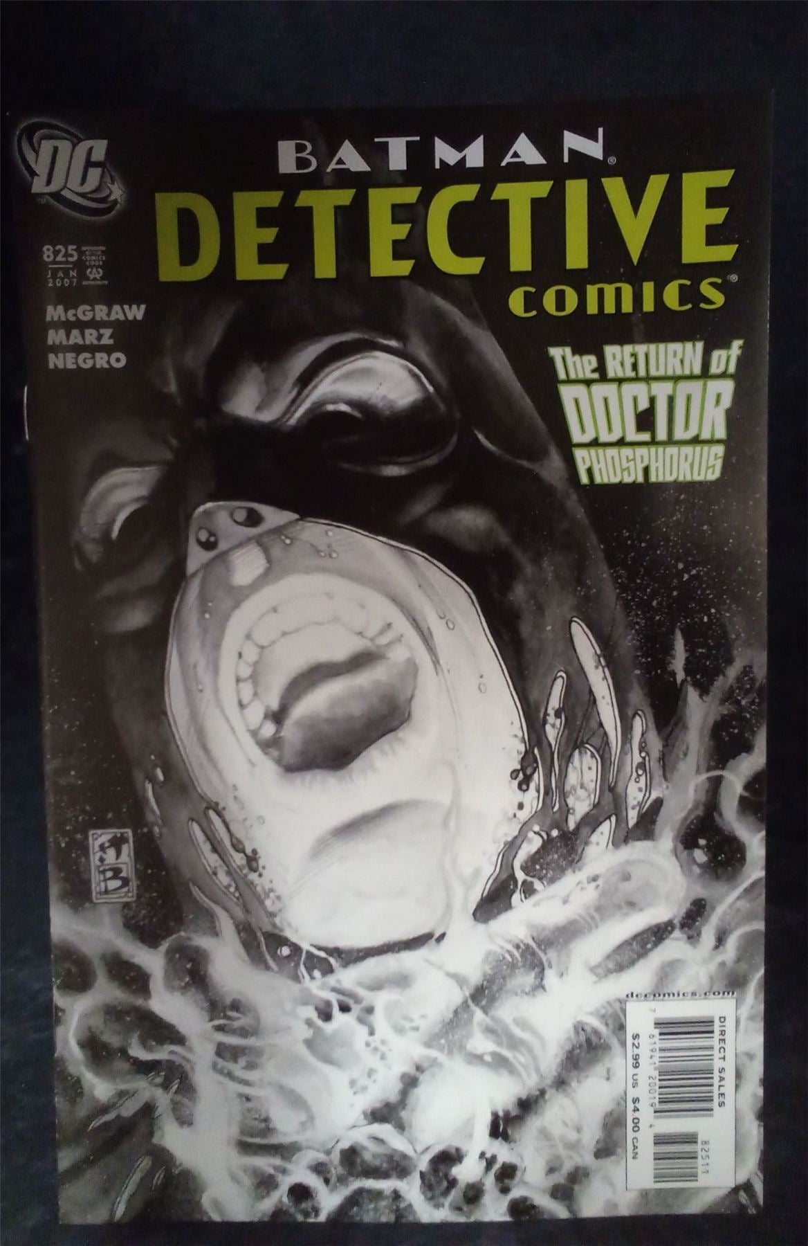 Detective Comics #825 2007 DC Comics Comic Book