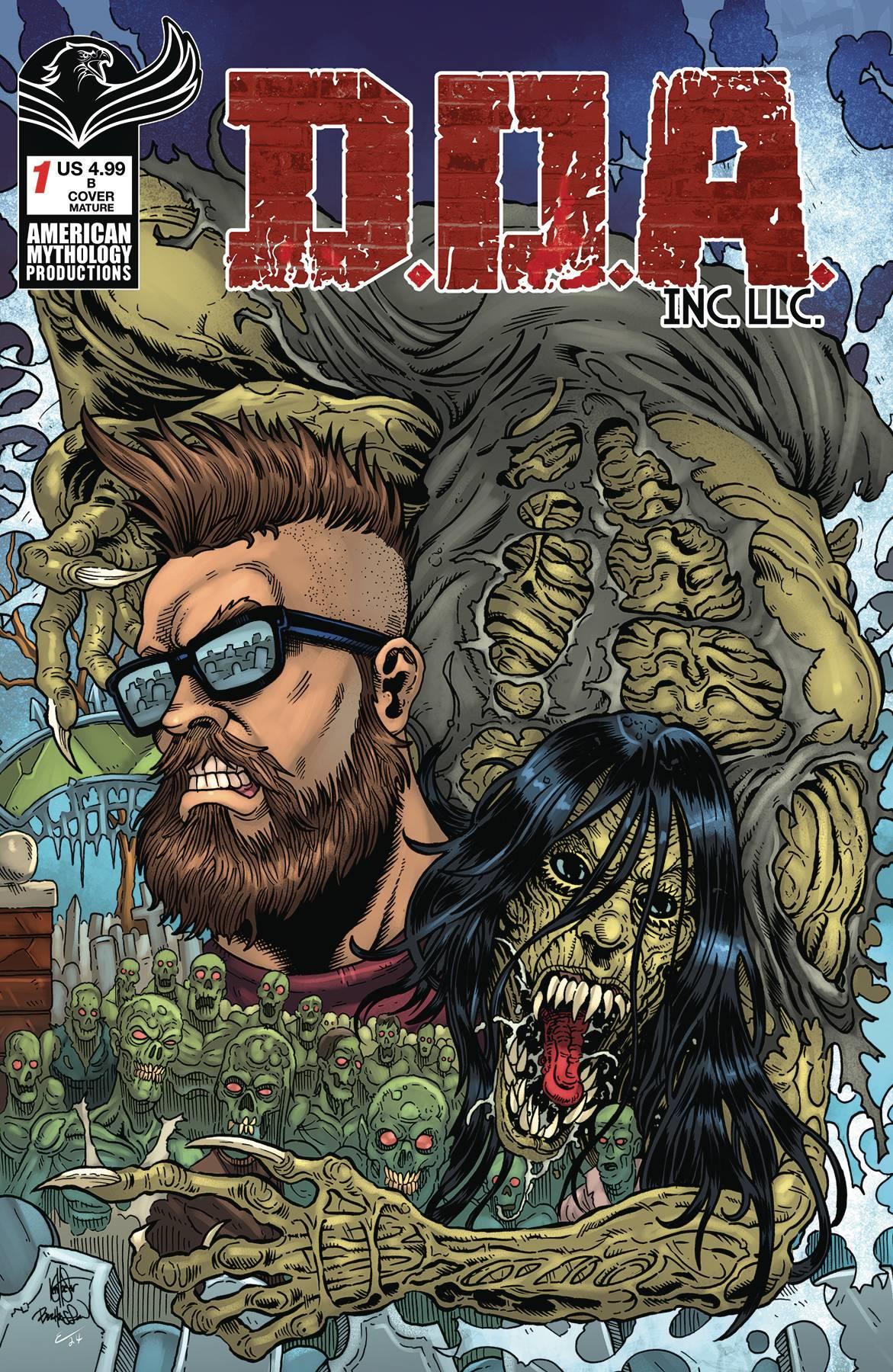 Doa Inc Llc #1 Cvr B Hasson Haeser (mr) American Mythology Productions Comic Book