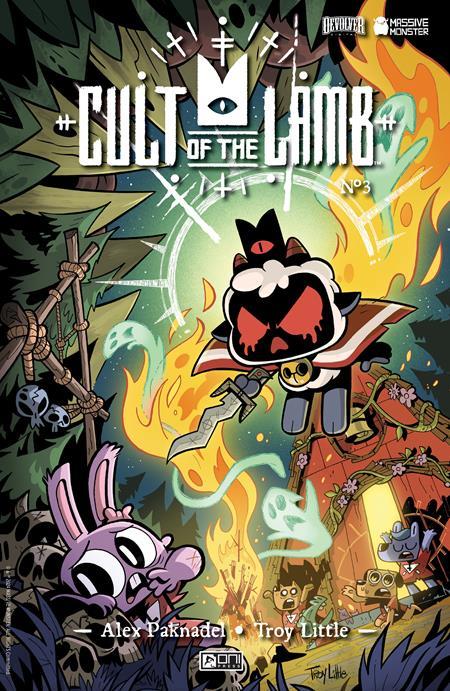 Cult Of The Lamb #3 (of 4) Cvr B Troy Little Var Oni Press Comic Book