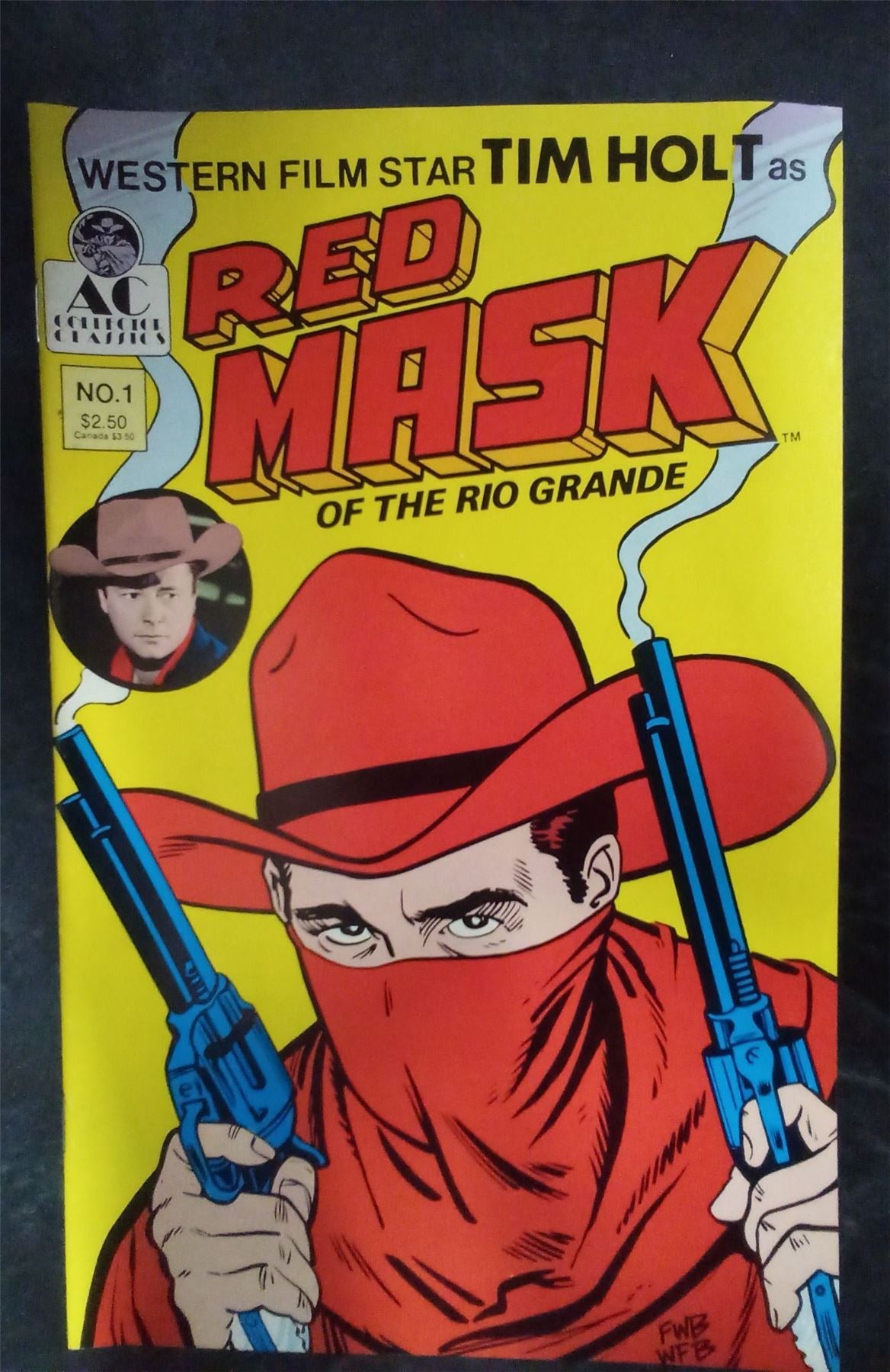 Red Mask of the Rio Grande #1 1990 AC Comics Comic Book