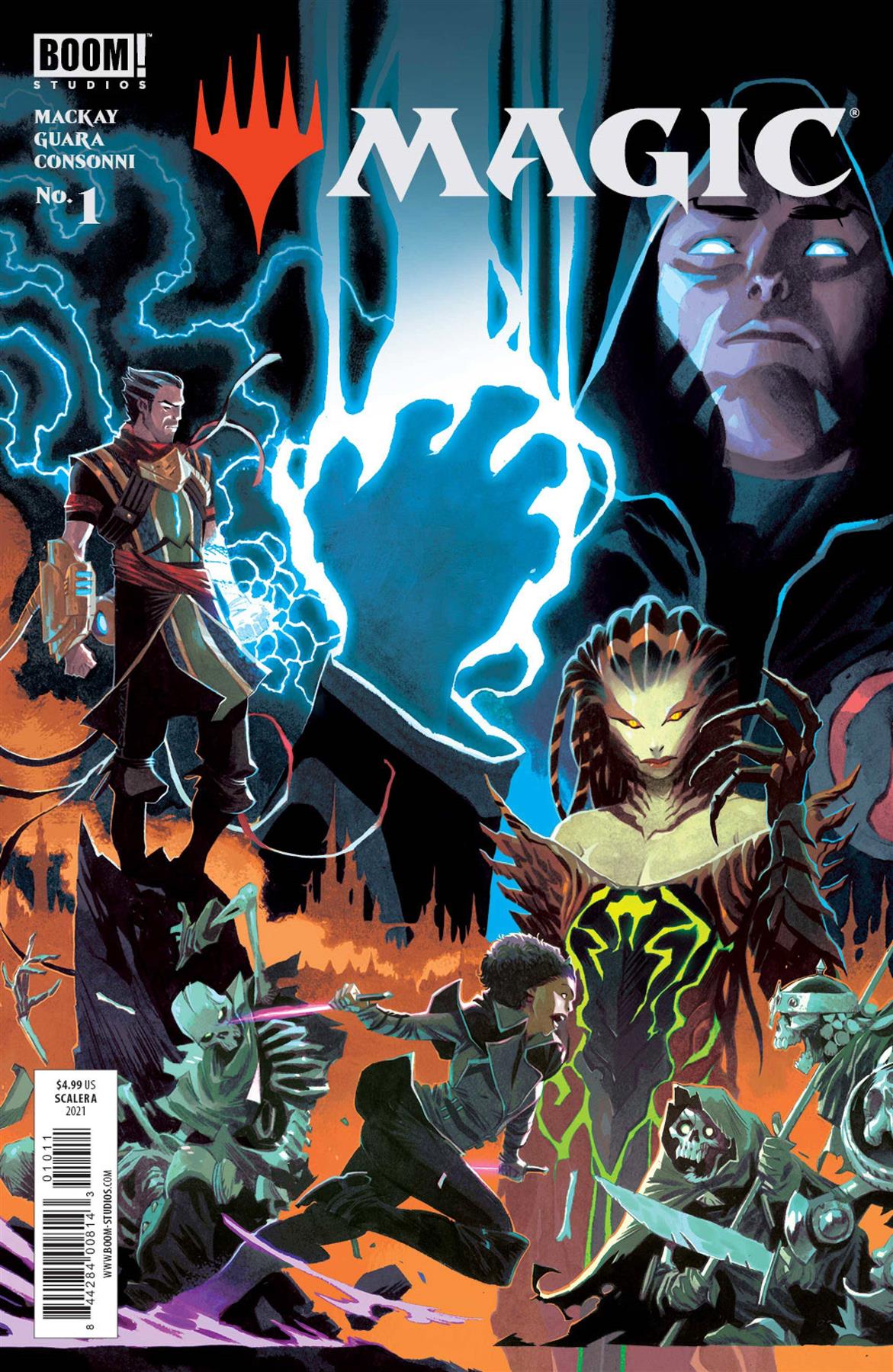 Magic The Gathering (mtg) #1 Cvr A Scalera Boom! Studios Comic Book