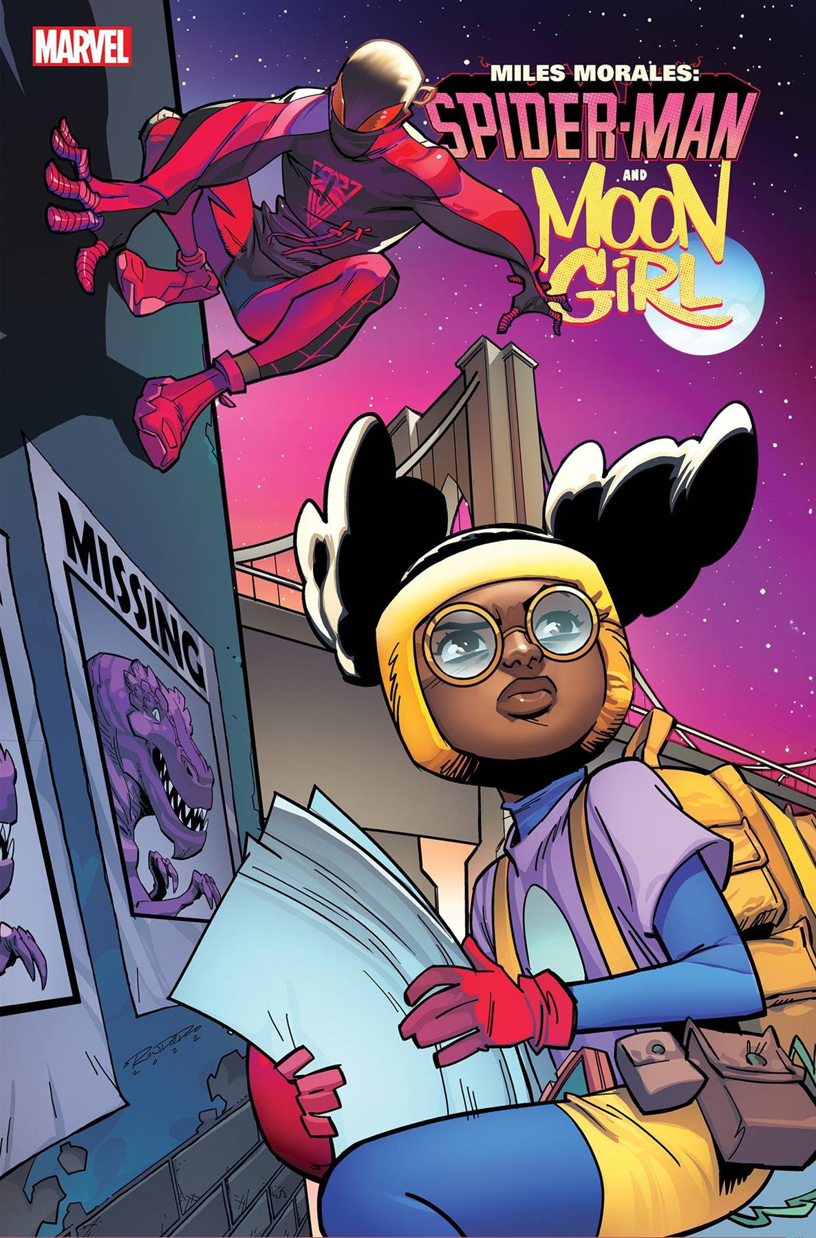 Spider-man Moon Girl #1 25 Copy Incv Randolph Connect Var (25 Copy Incv Randolph Connect Var) Marvel Prh Comic Book 2022