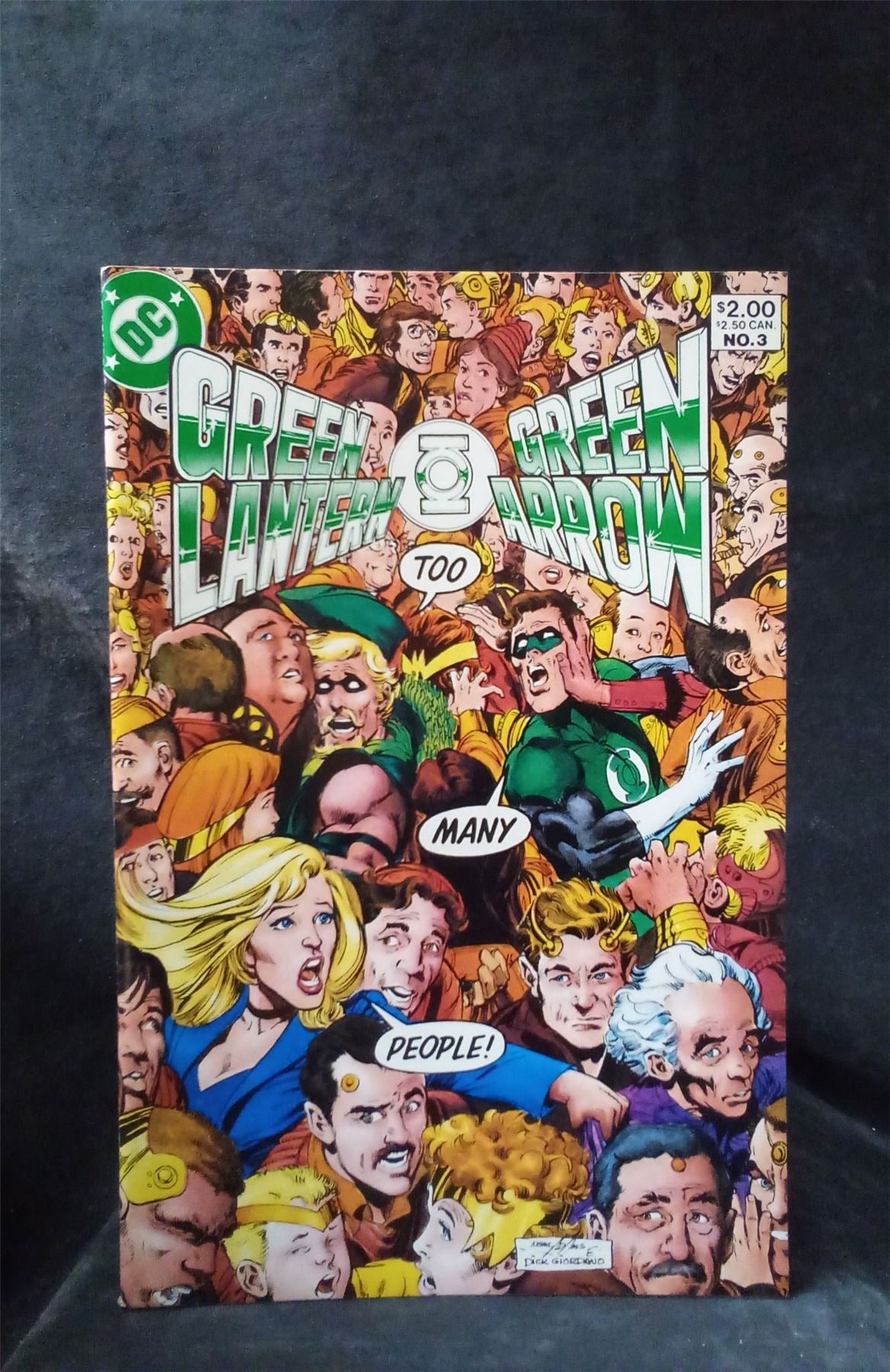 Green Lantern/Green Arrow #3 1983 DC Comics Comic Book