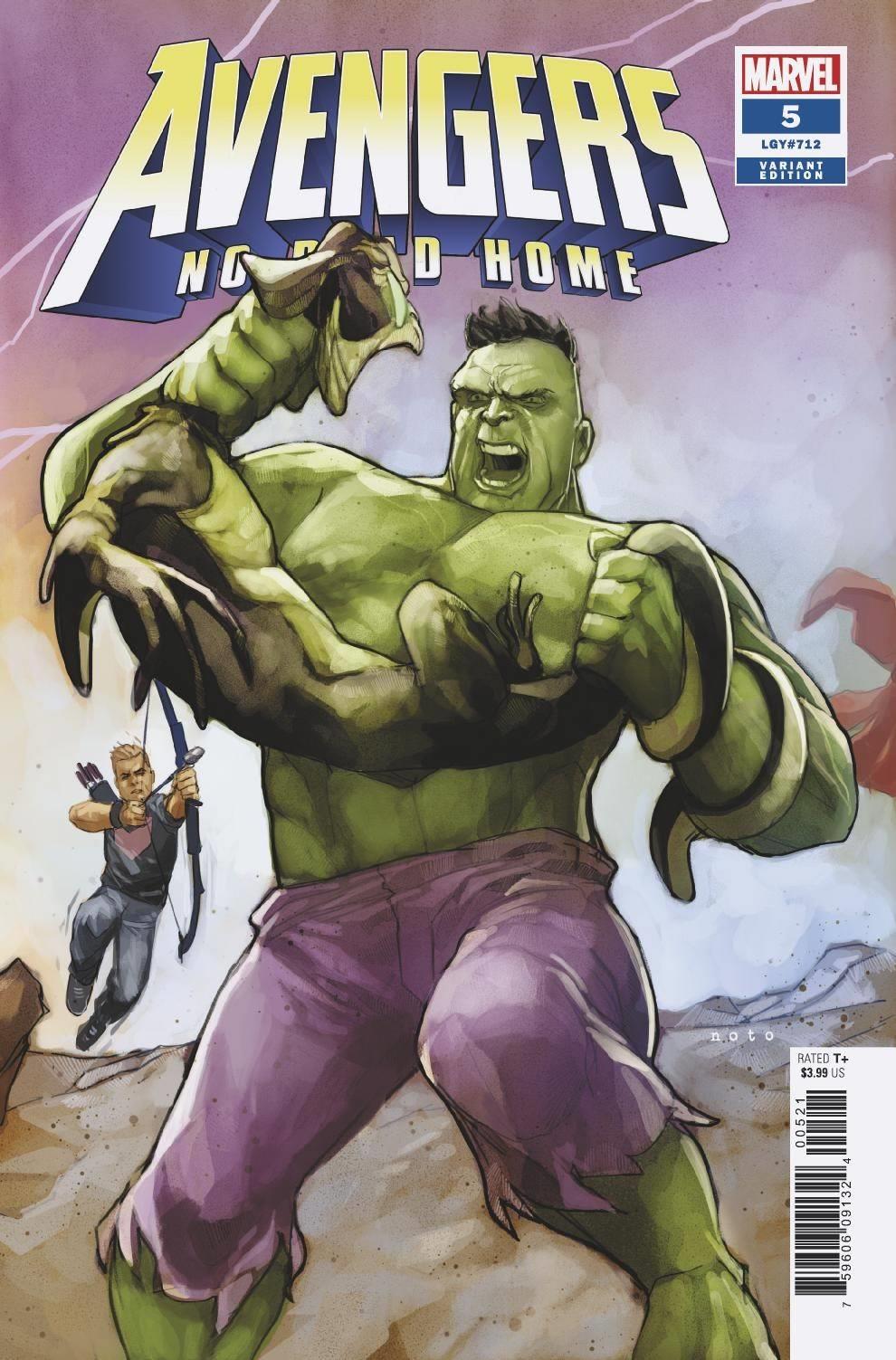 Avengers No Road Home #5 (Djurdjevic Connecting Var) Marvel Comics Comic Book