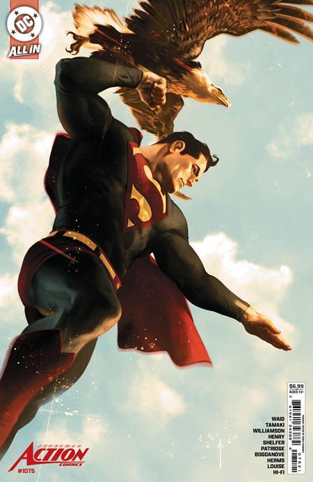 Action Comics #1075 Cvr B Sebastian Fiumara Card Stock Var DC Comics Comic Book