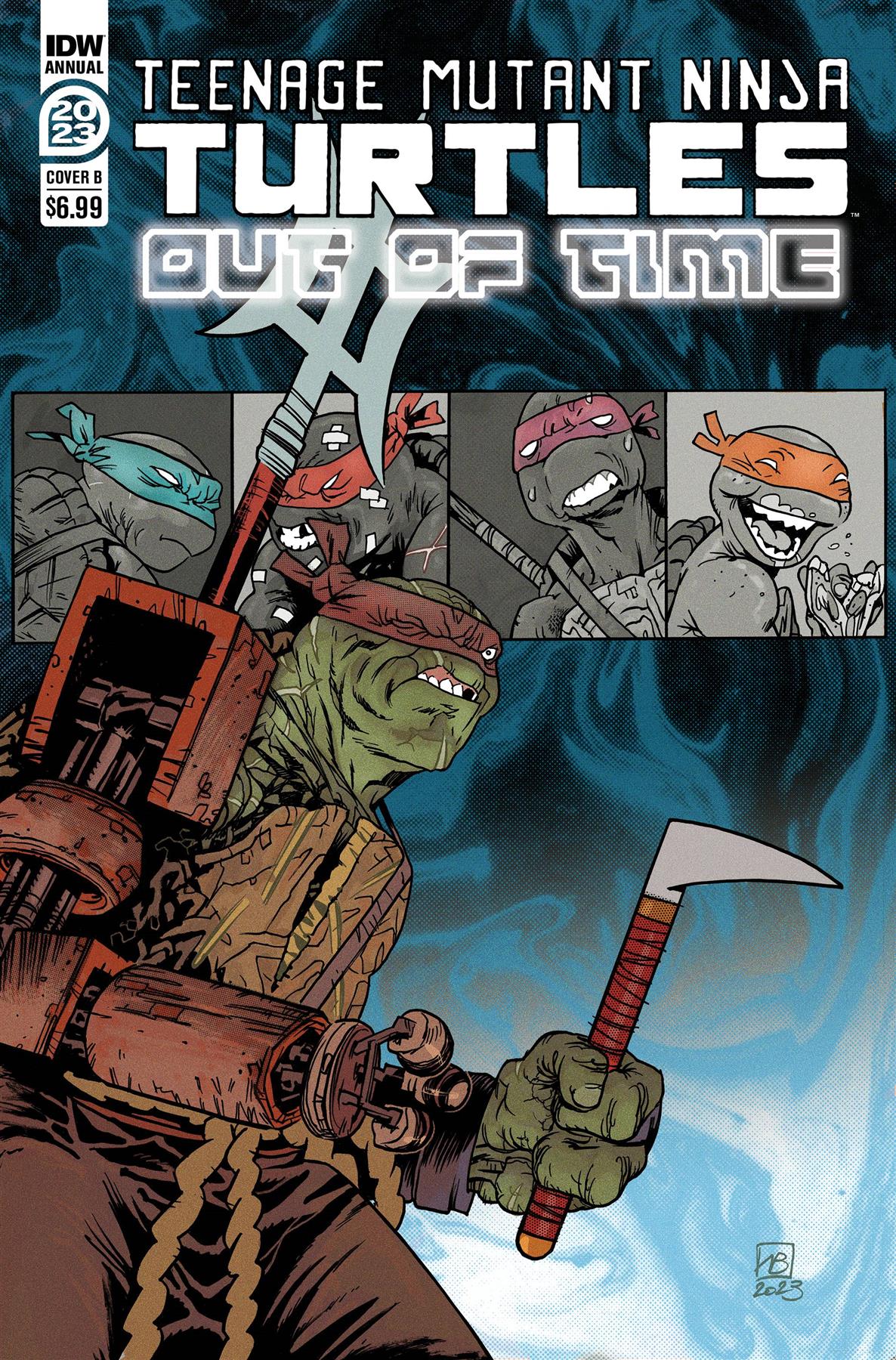 Tmnt Annual 2023 Cvr B Legostaev Idw-prh Comic Book