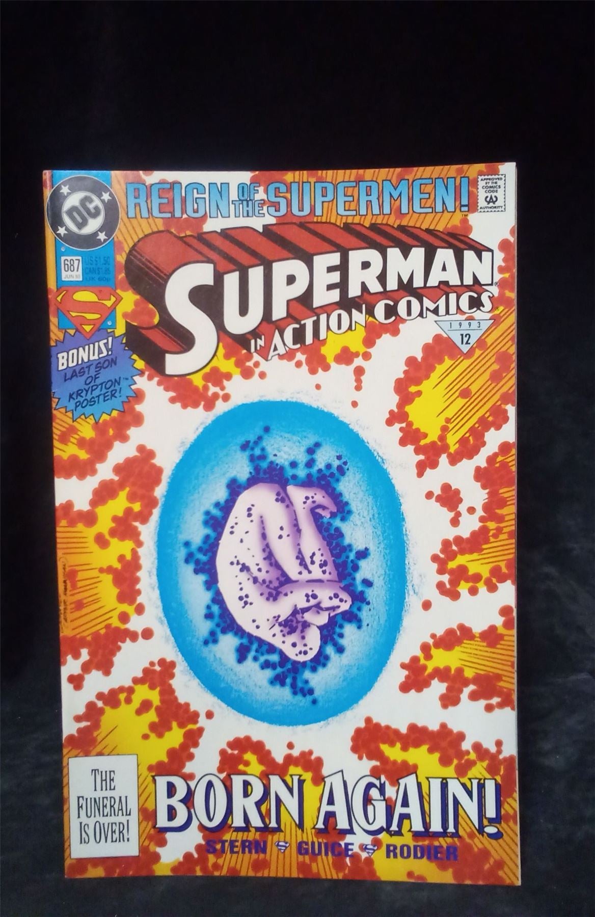 Action Comics #687 1993 DC Comics Comic Book
