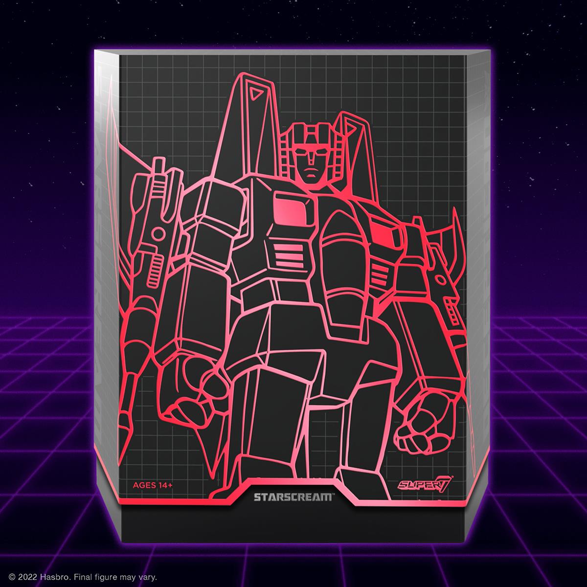 Transformers Ultimates W4 Starscream Action Figure Super 7