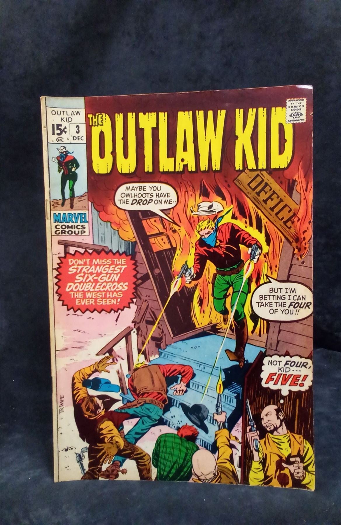 The Outlaw Kid #3 1970 Marvel Comics Comic Book