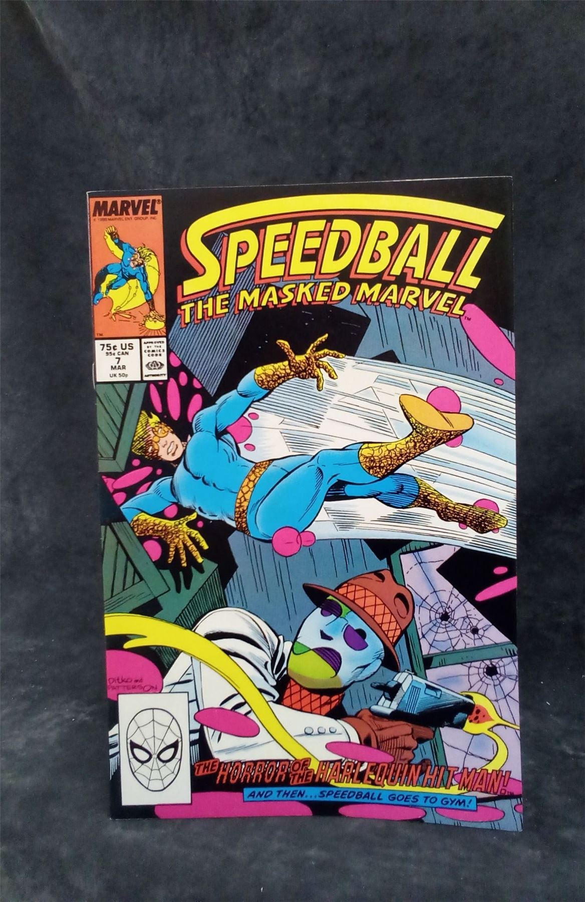 Speedball #7 1989 Marvel Comics Comic Book