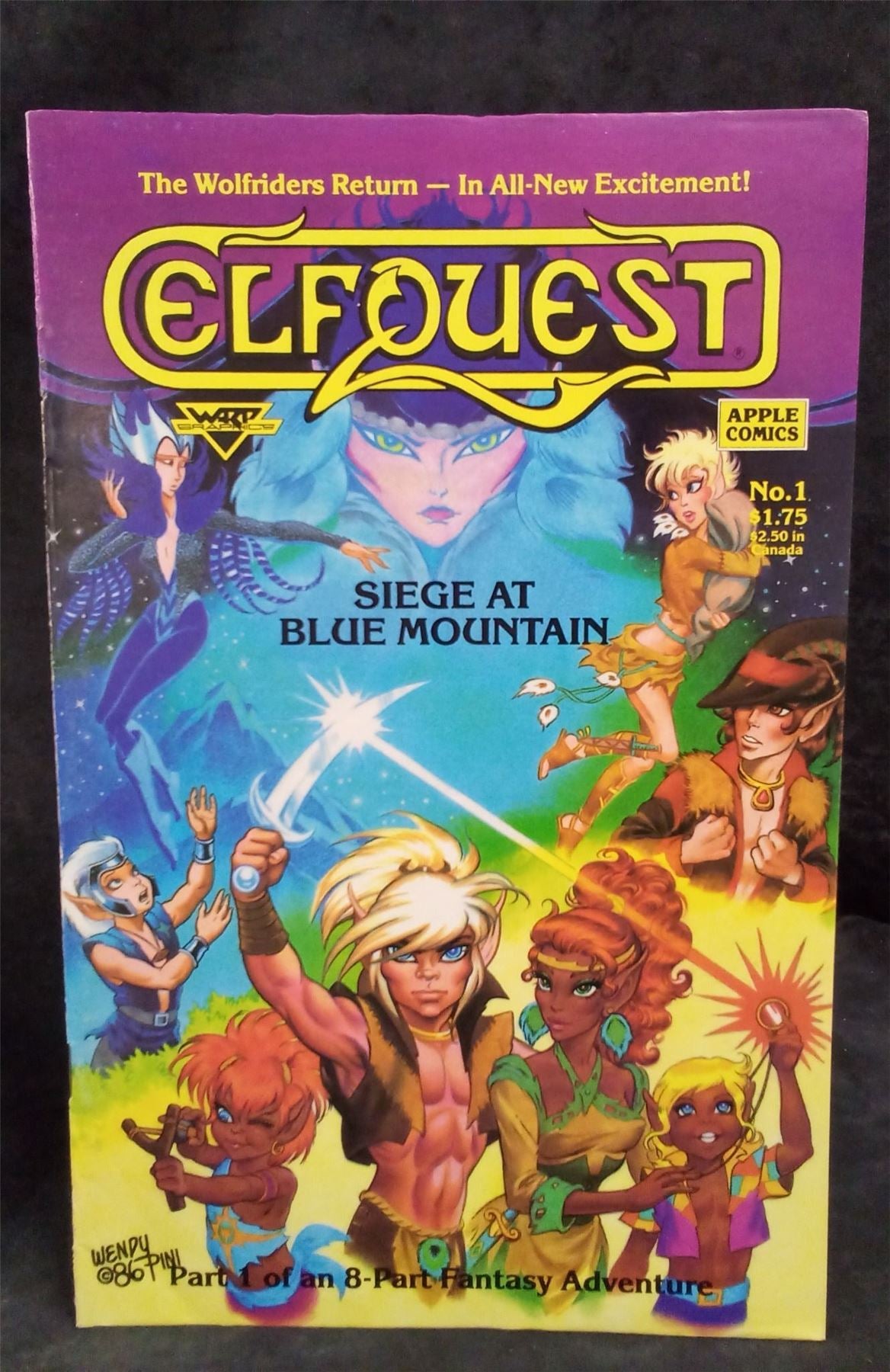 ElfQuest: Siege at Blue Mountain #1 1987 Comic Book