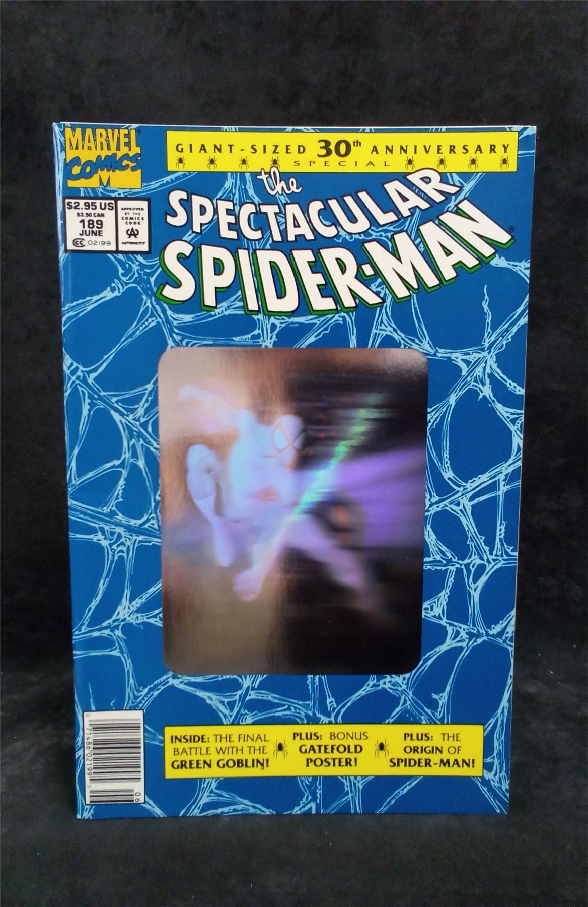 The Spectacular Spider-Man #189 Direct Edition 1992 Marvel Comics Comic Book
