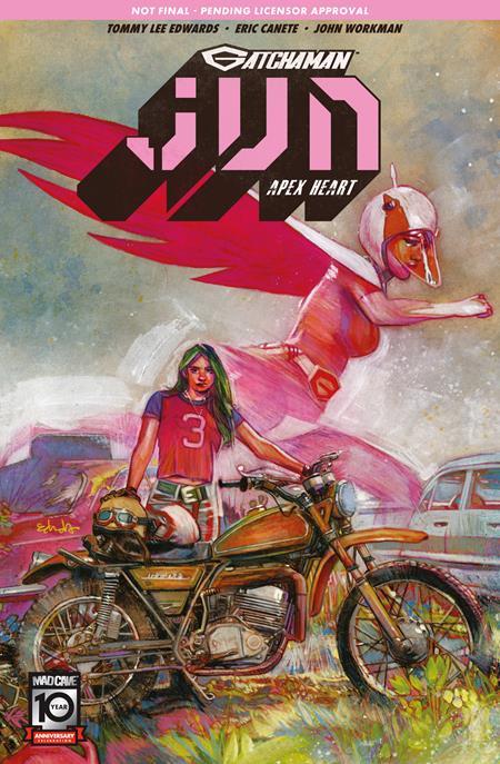 Gatchaman Jun Apex Heart #1 (one Shot) Cvr A Tommy Lee Edwards Mad Cave Studios Comic Book