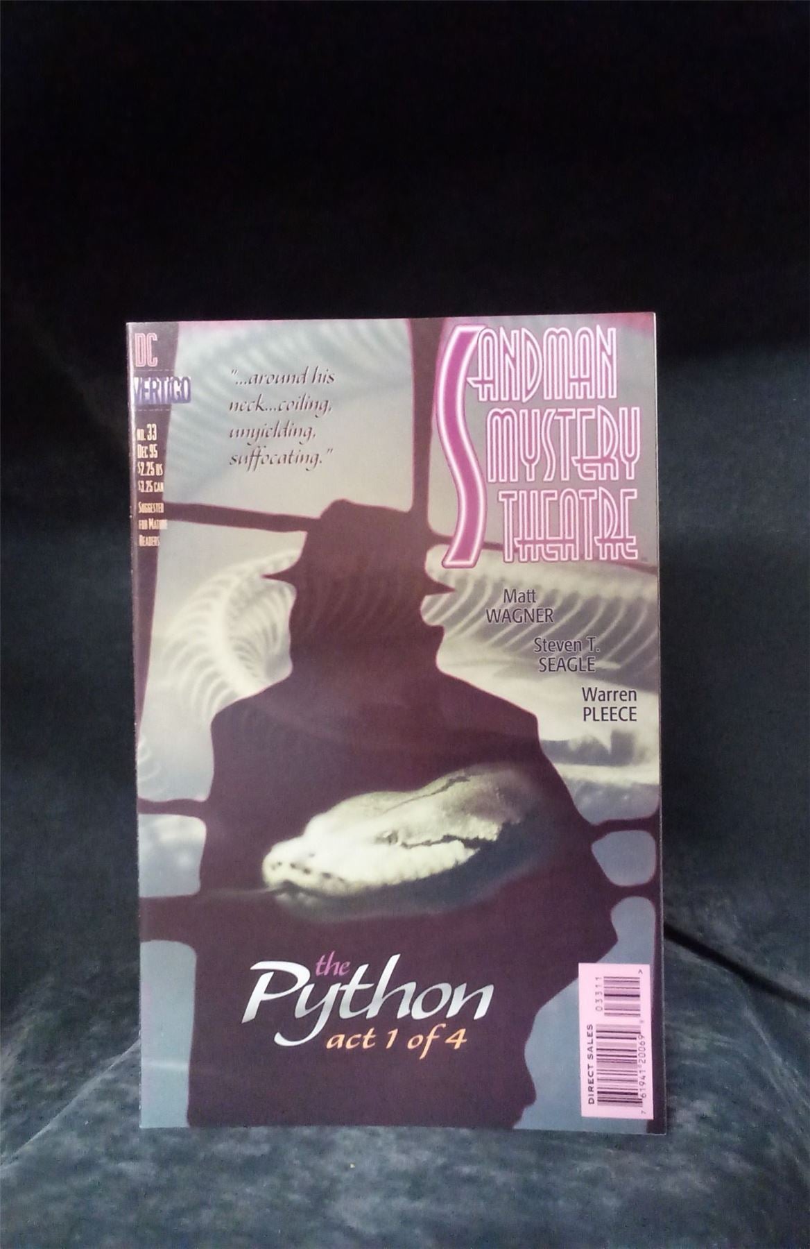 Sandman Mystery Theatre #33 1995 DC Comics Comic Book