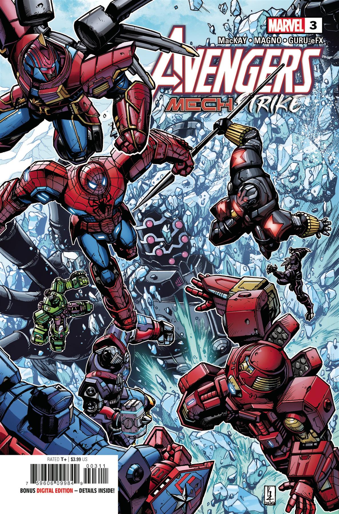 Avengers Mech Strike #3 (of 5) Marvel Comics Comic Book