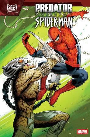 Predator Vs Spider-man #1 (of 4) Greg Land Foil Var (net) Marvel Prh Comic Book