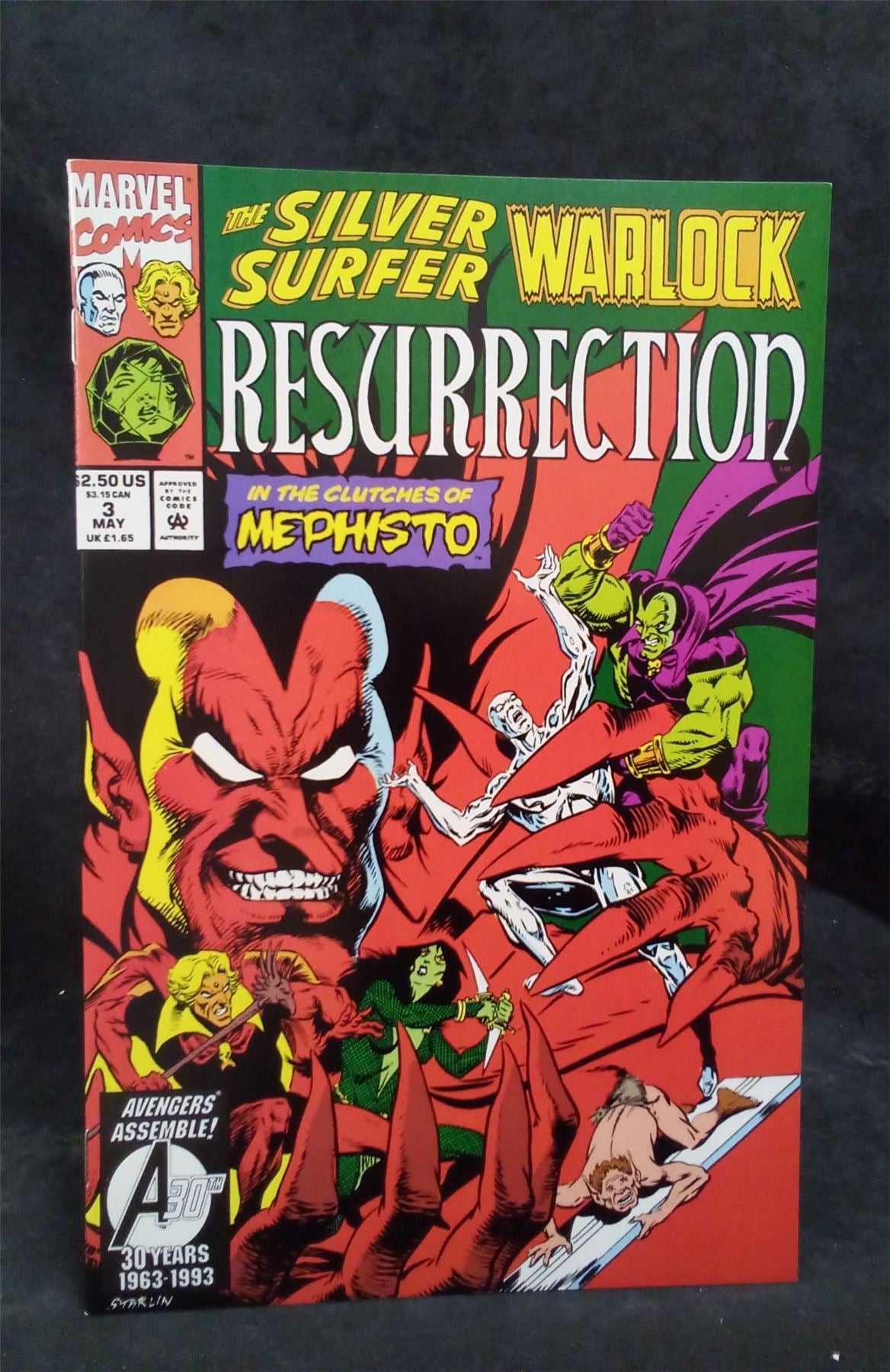 Silver Surfer/Warlock: Resurrection #3 1993 Marvel Comics Comic Book