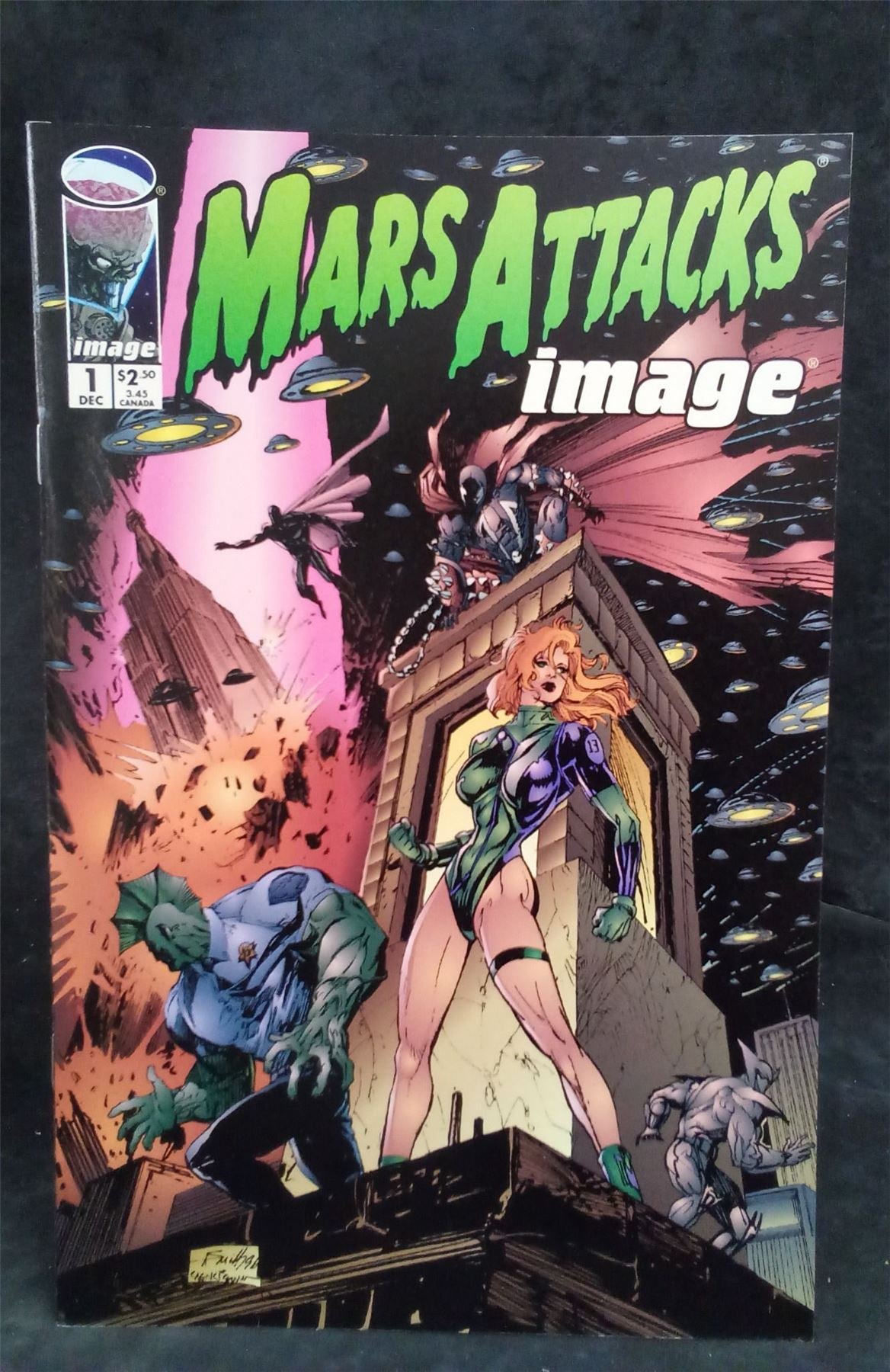 Mars Attacks Image #1 1996 Image Comics Comic Book