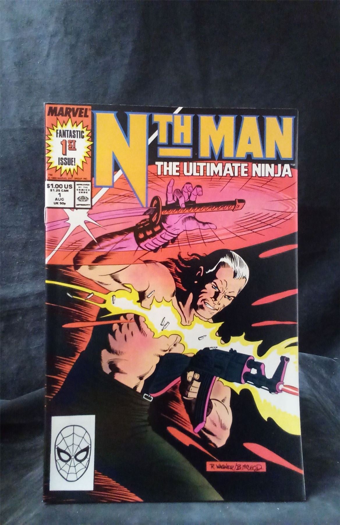 Nth Man the Ultimate Ninja #1 1989 Marvel Comics Comic Book