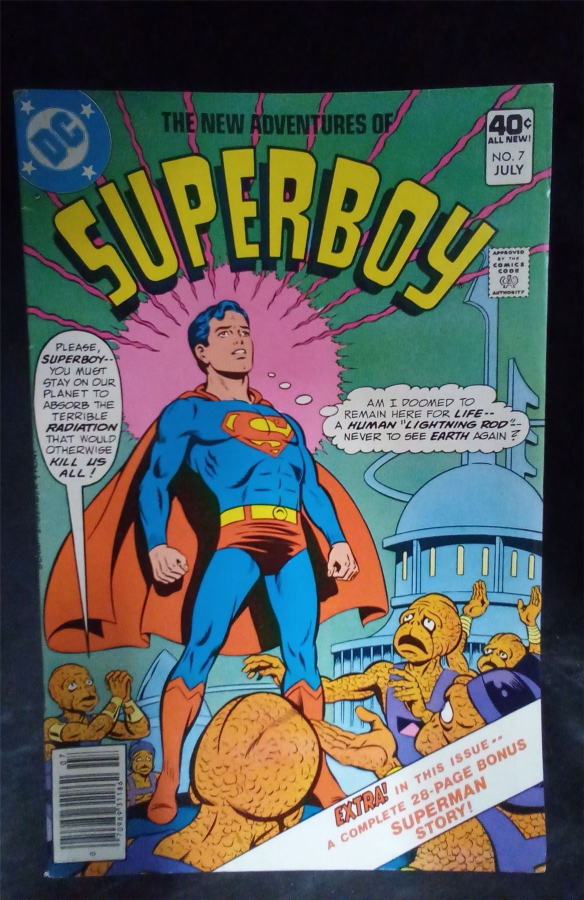The New Adventures of Superboy #7 1980 DC Comics Comic Book