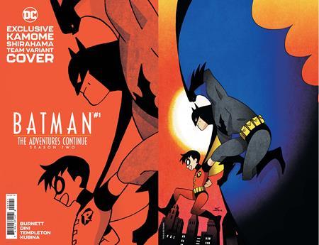 Batman The Adventures Continue Season Ii #1 Team Cvr Kamome Shirahama Card Stock Var (net) (250 Copy Min Order) DC Comics Comic Book