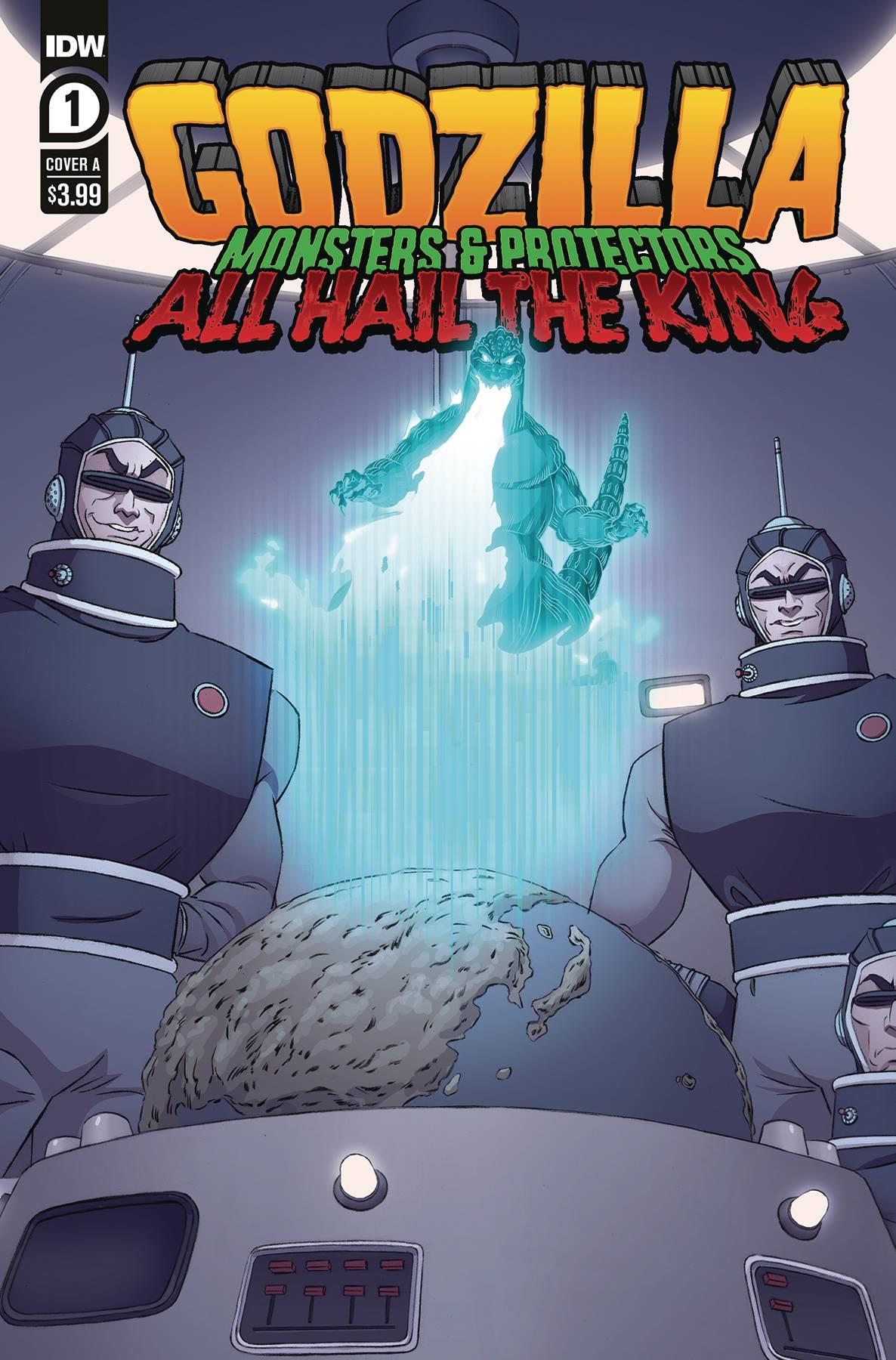 Godzilla Monsters & Protectors All Hail King #1 Cvr A Schoen Idw Publishing Comic Book