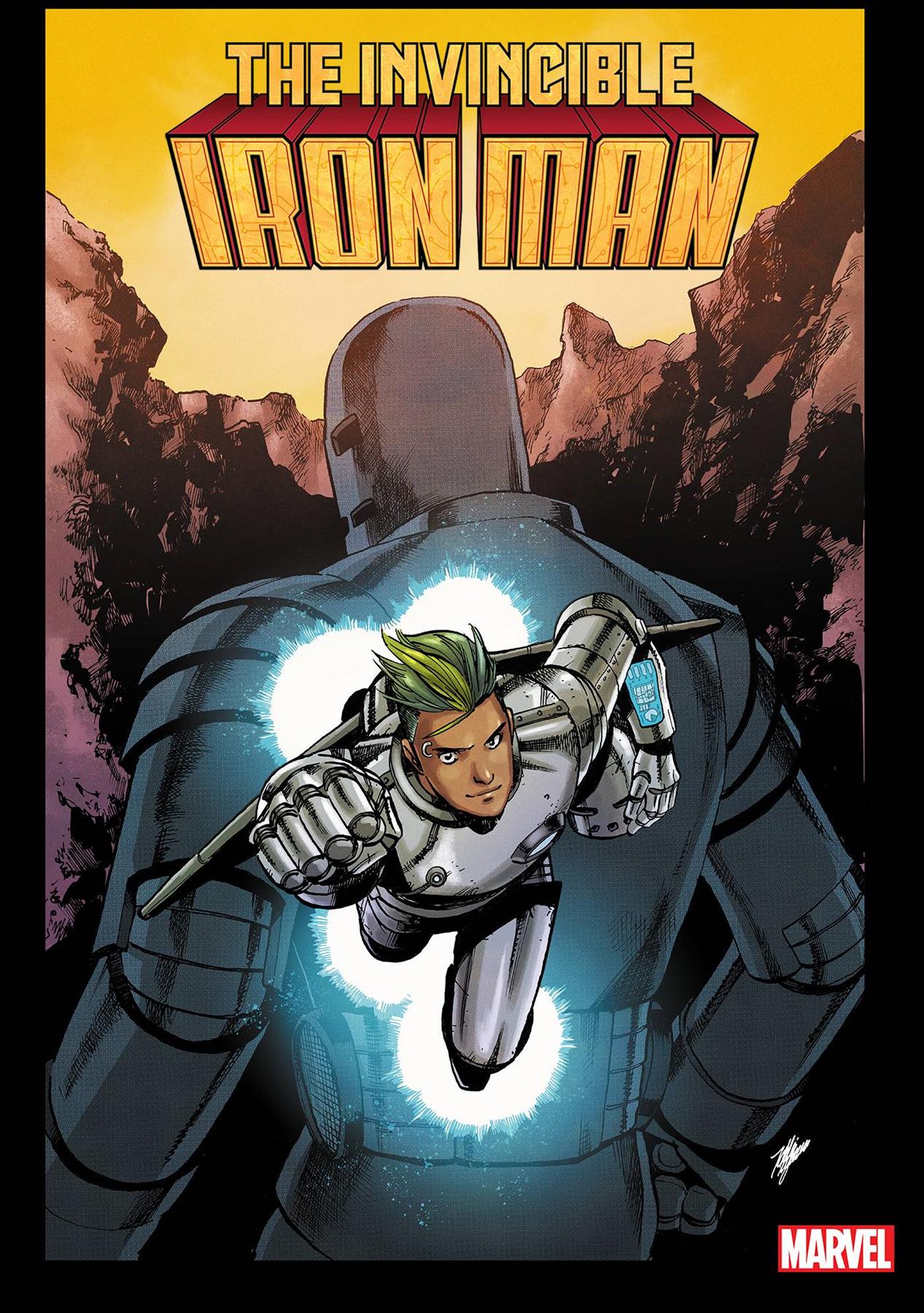 Invincible Iron Man #11 Takeshi Miyazawa New Champions Var (Takeshi Miyazawa New Champions Var) Marvel Prh Comic Book 2023