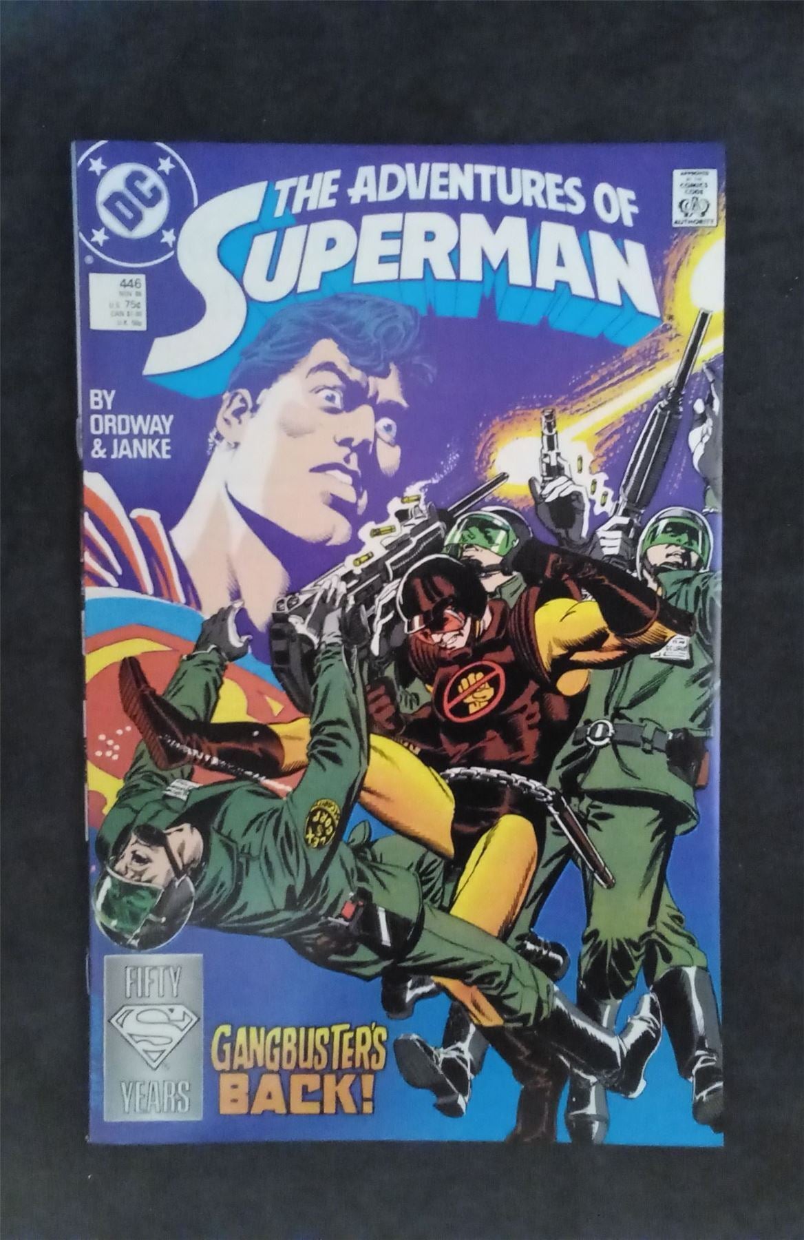 Adventures of Superman #446 1988 dc-comics Comic Book dc-comics Comic Book dc-comics Comic Book
