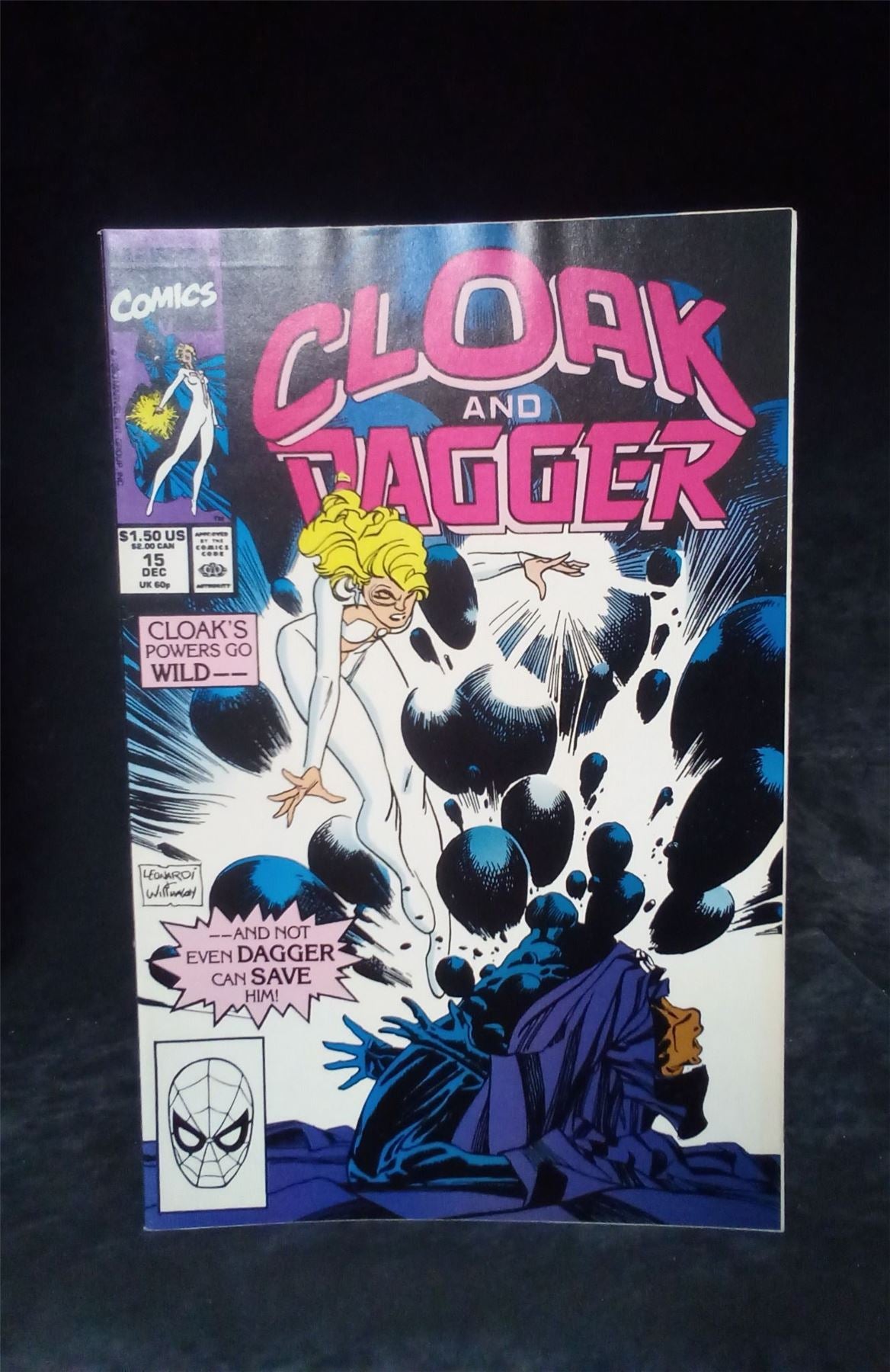 The Mutant Misadventures of Cloak and Dagger #15 1990 Marvel Comics Comic Book