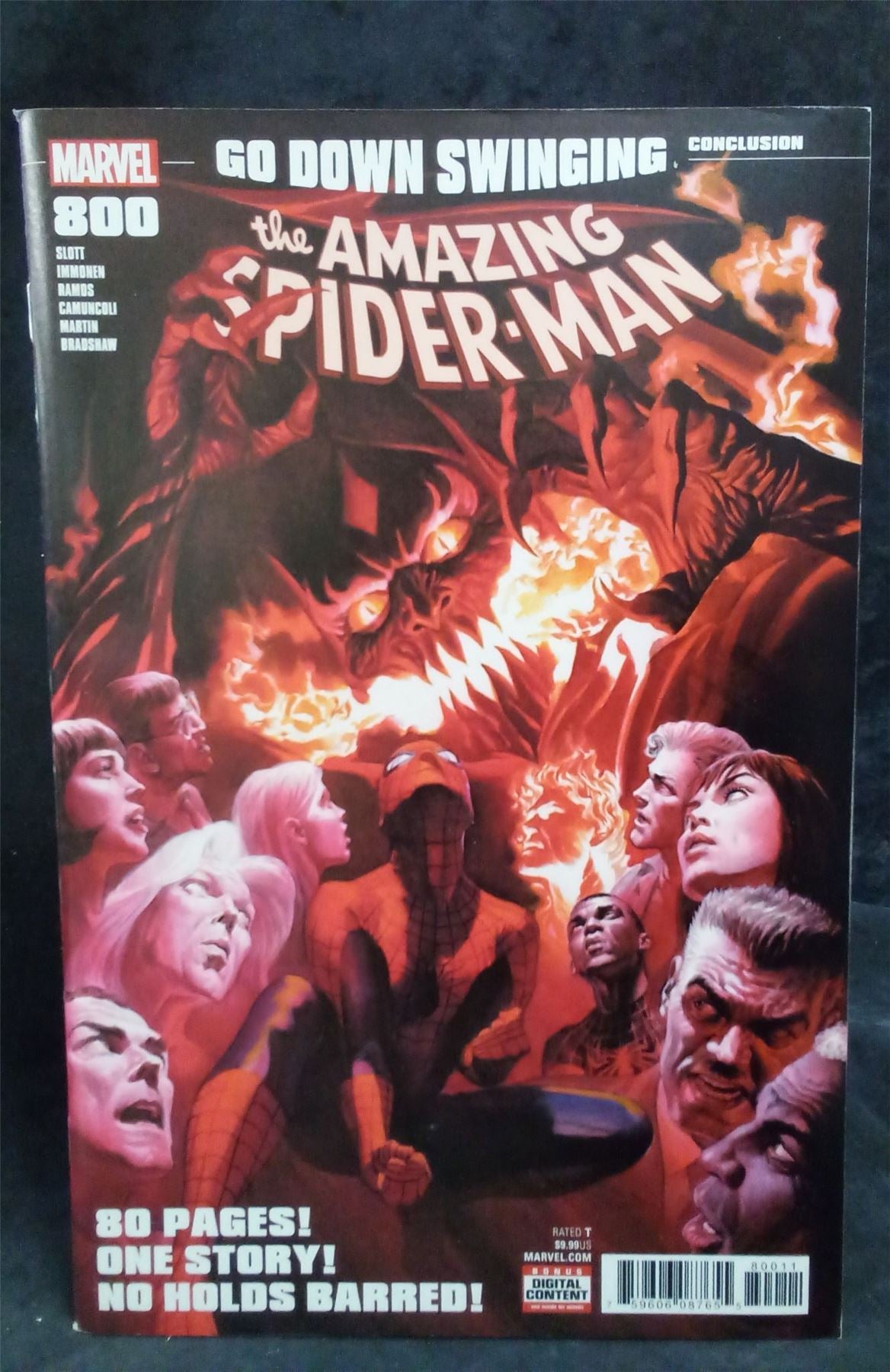 The Amazing Spider-Man #800 2018 Marvel Comics Comic Book