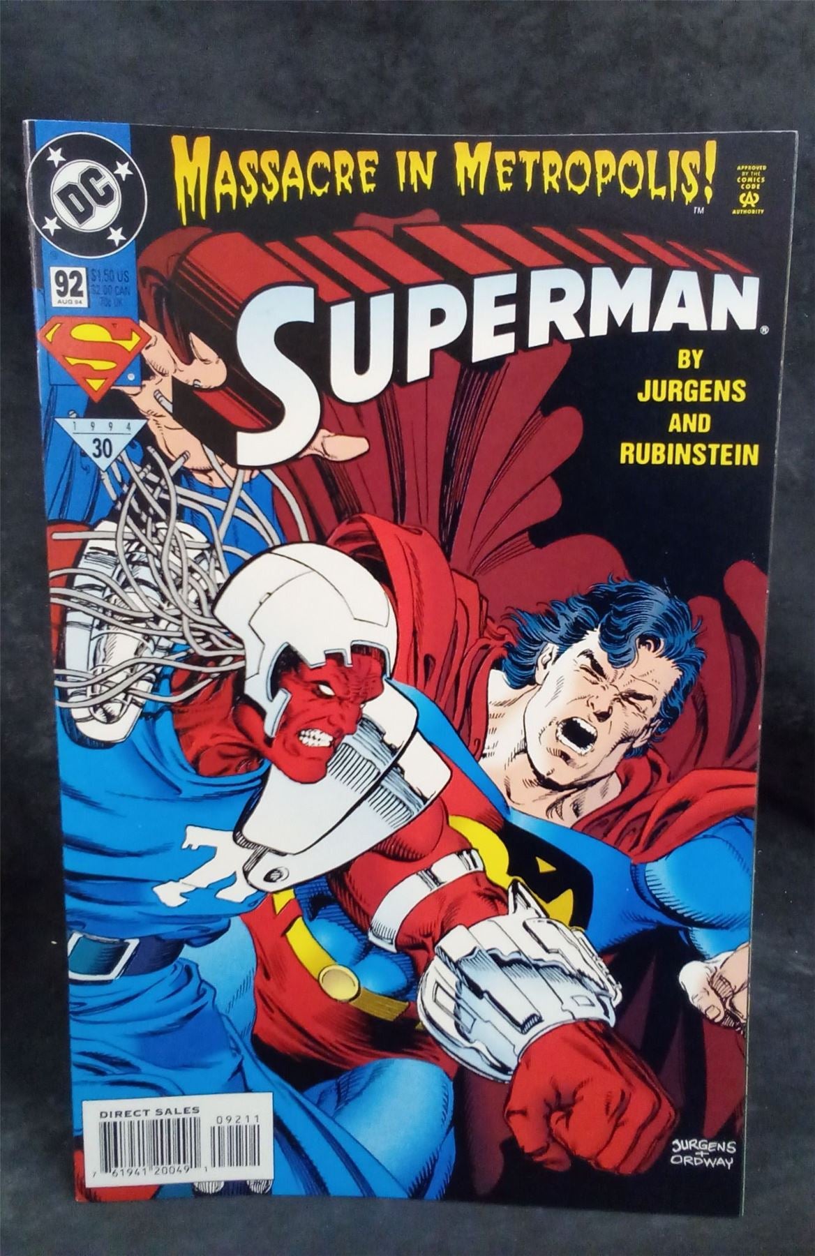 Superman #92 1994 DC Comics Comic Book